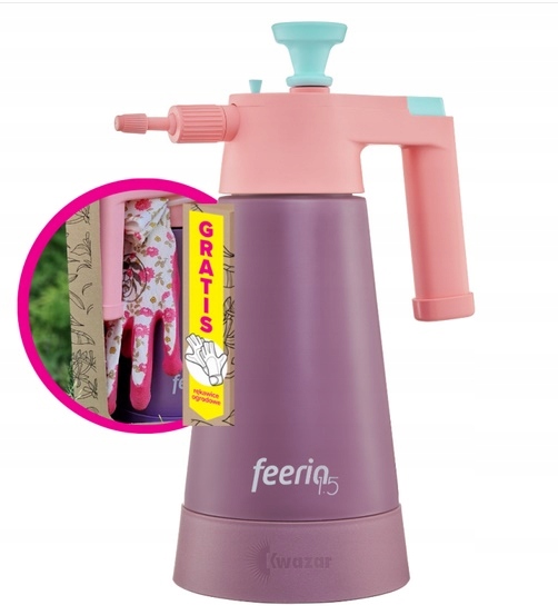 Postřikovač Feeria Objem 1.5 L Levandule S Rukavicemi