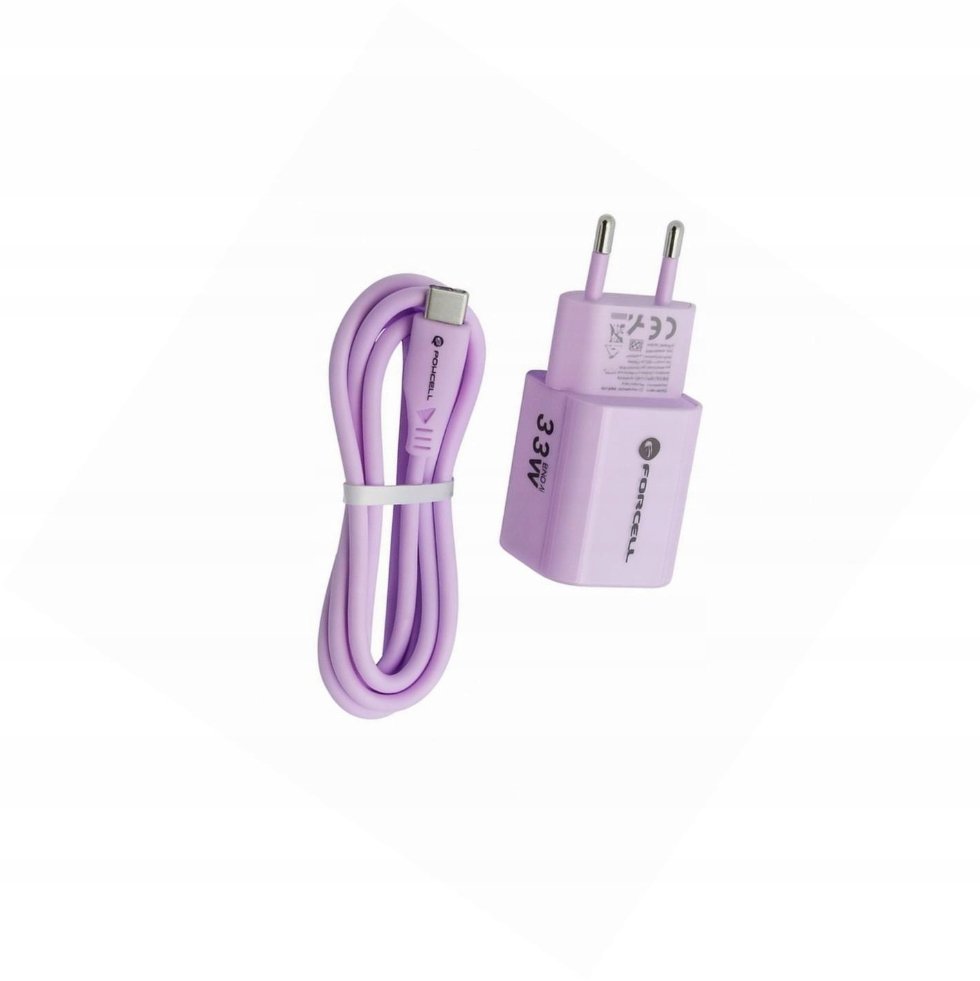 Szybka ładowarka Gan 33W 2 porty z kablem Usb-c do Realme Note 60