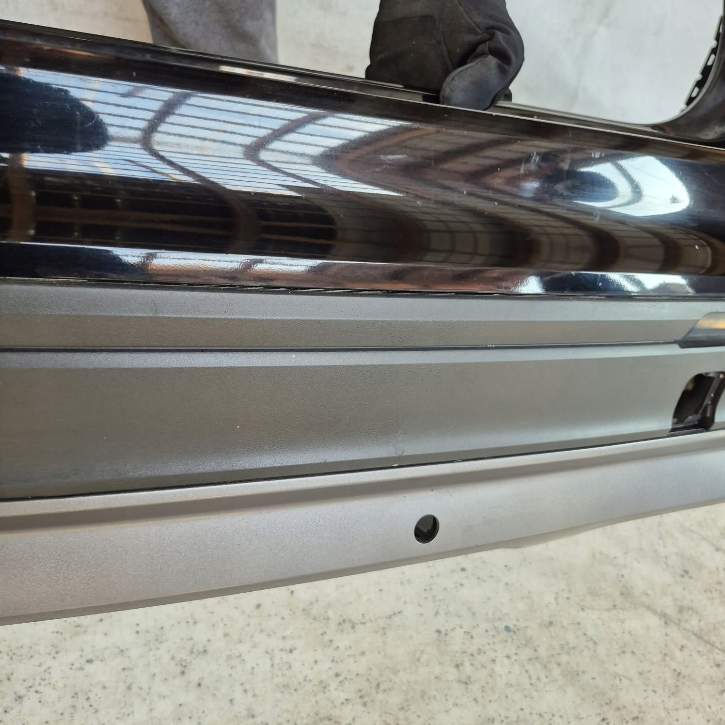 VW TIGUAN II 2 ALLSPACE 17-20 bumper rear part rear PDC
