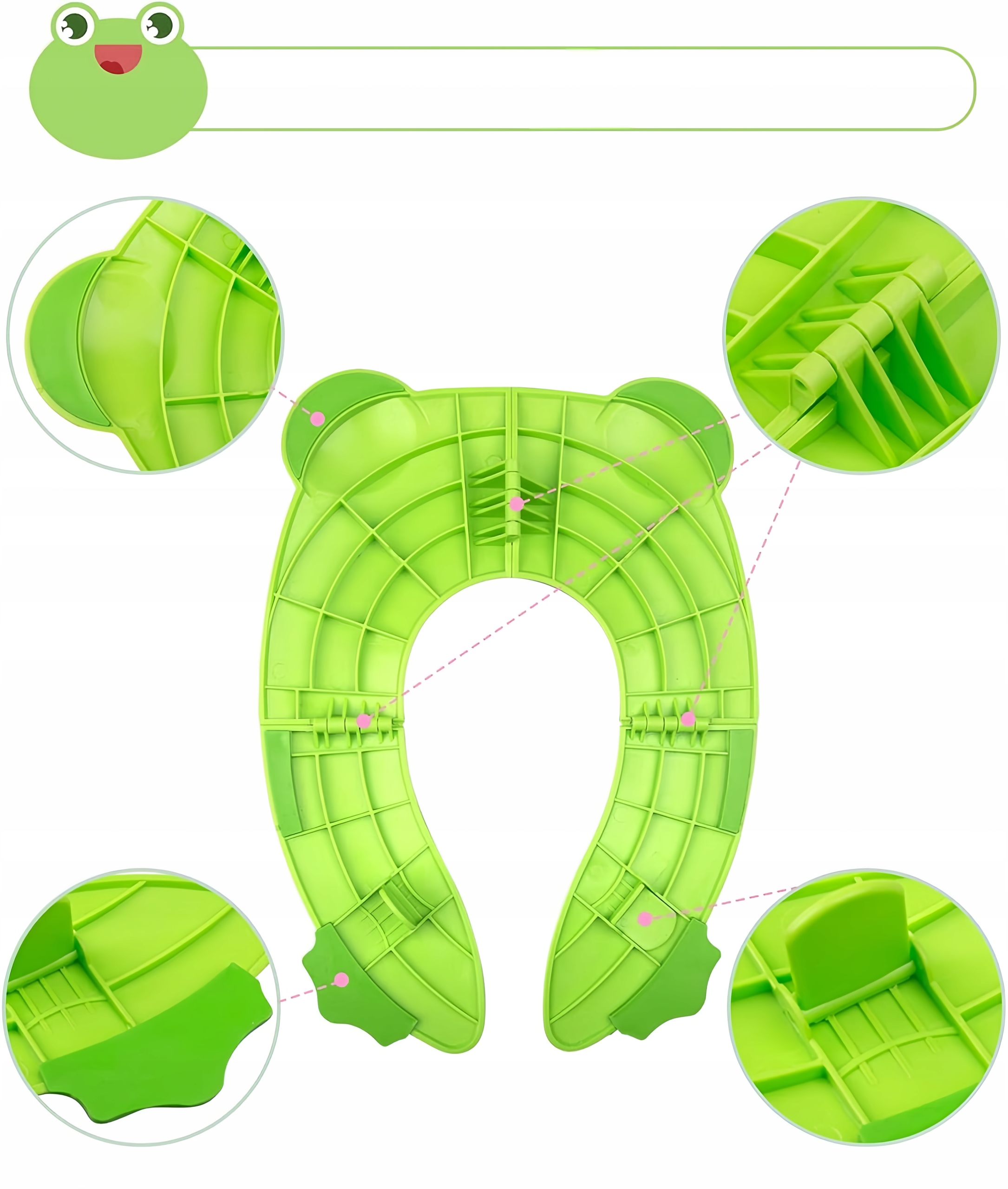 NAKŁADKA NA SEDES WC TURYSTYCZNA SKŁADANA + ETUI Kod producenta 5867