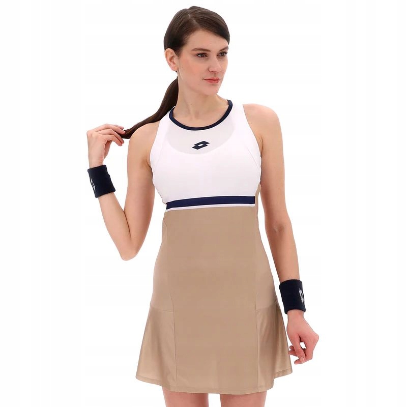 Šaty Lotto Tech V-D1 Dress Women Irish Beige M