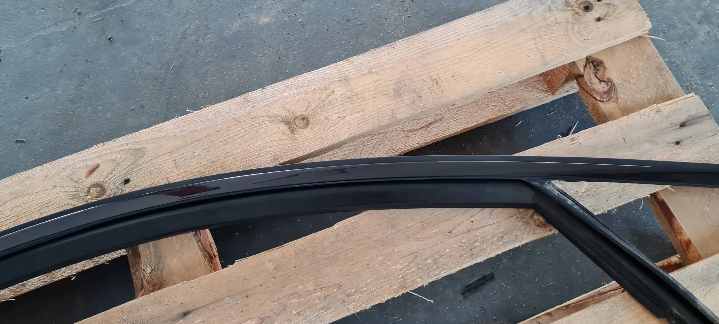 A6 C7 4G LIFT gasket rubber windows door SLINE black right front