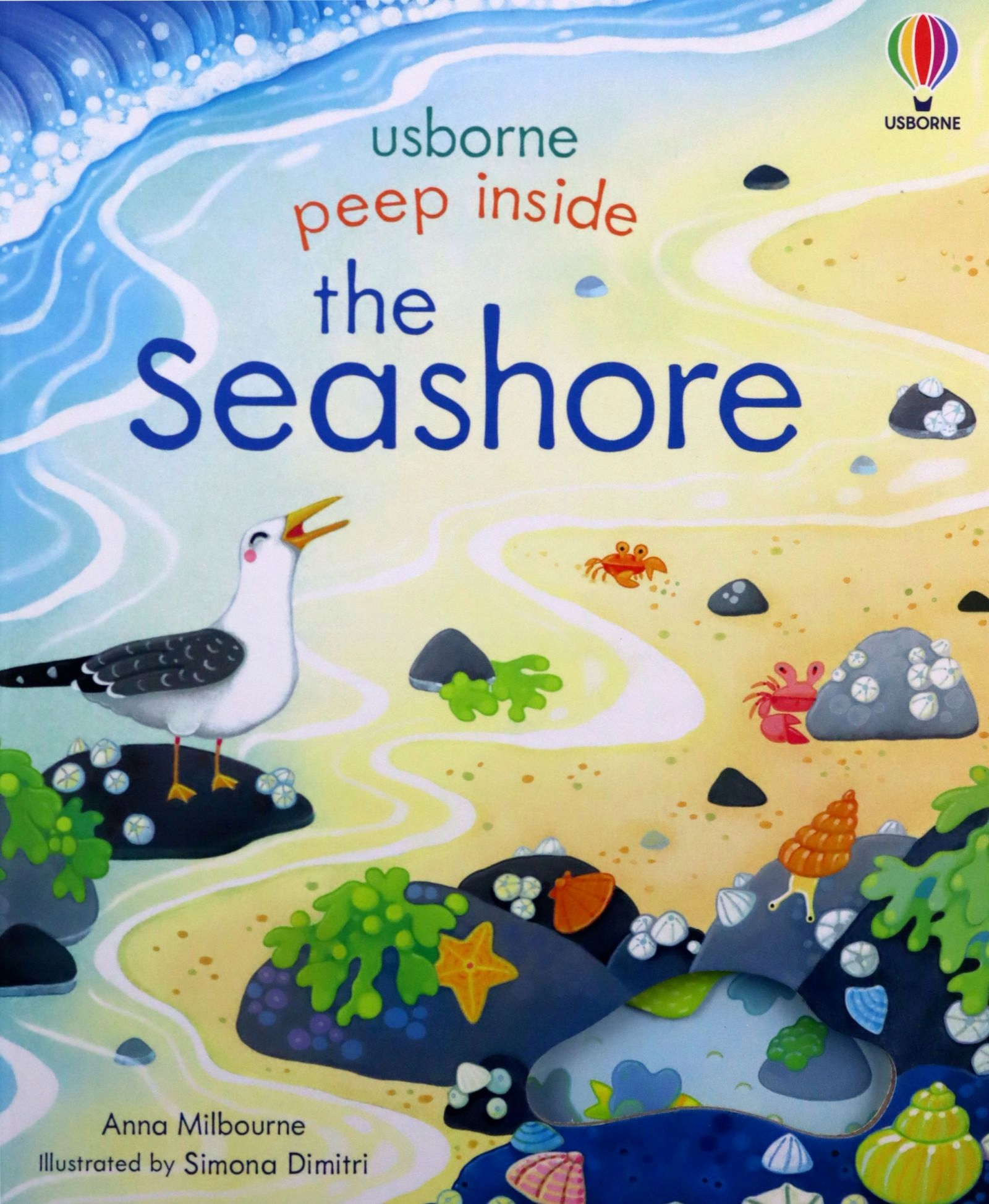 PEEP INSIDE THE SEASHORE - Milbourne Anna (KSIĄŻKA)