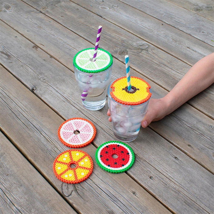 DIY. EKO Koraliki do prasowania 1000 NIEBIESKIE Materiał inny