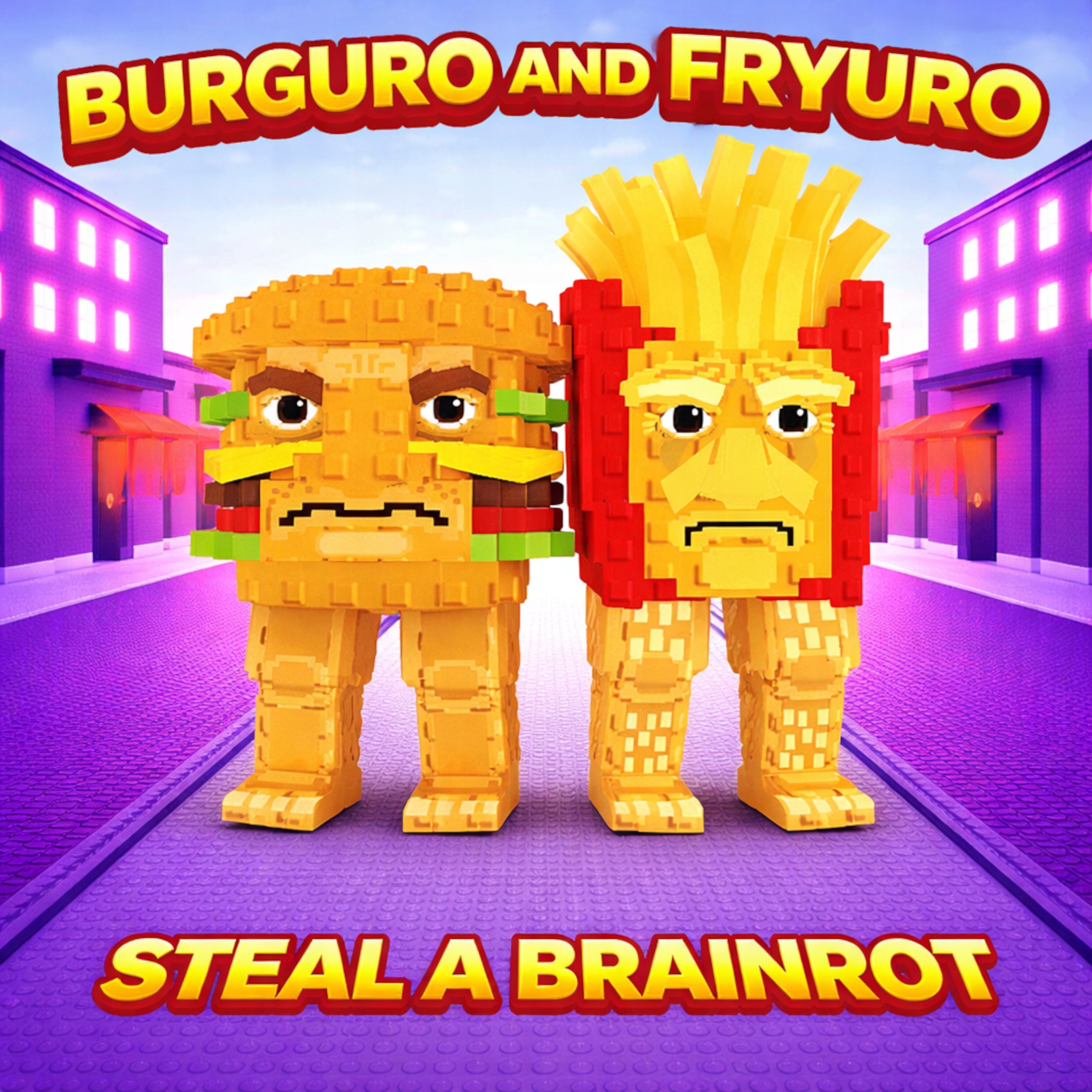 Burguro And Fryuro | Steal A Brainrot | Roblox