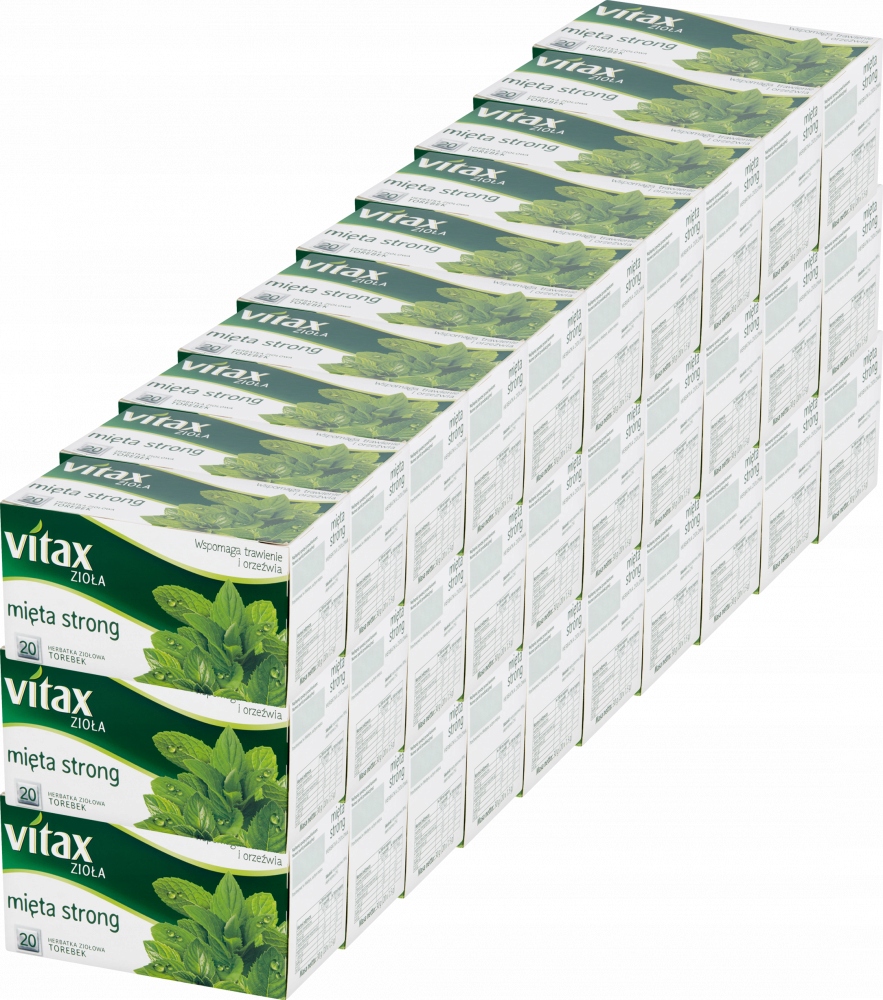 Vitax Strong Mięta Herbata zioła 20tb x30