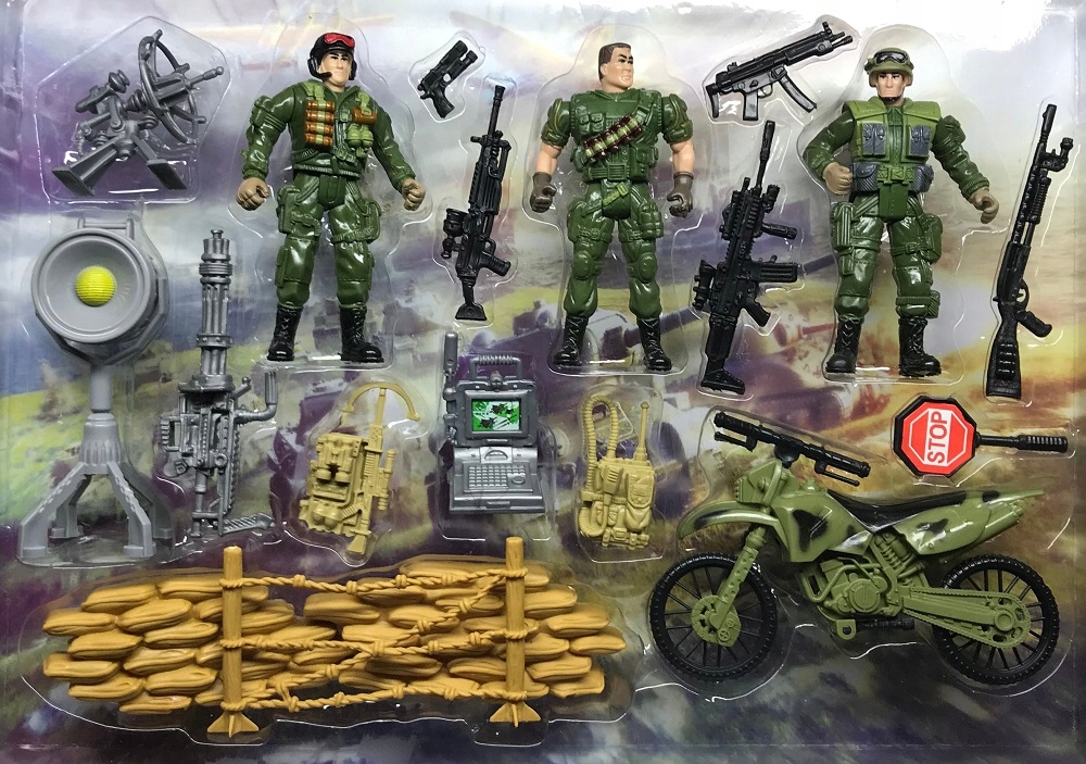 

10 cm Żołnierze Komandosi Figurki militaria Wojsko