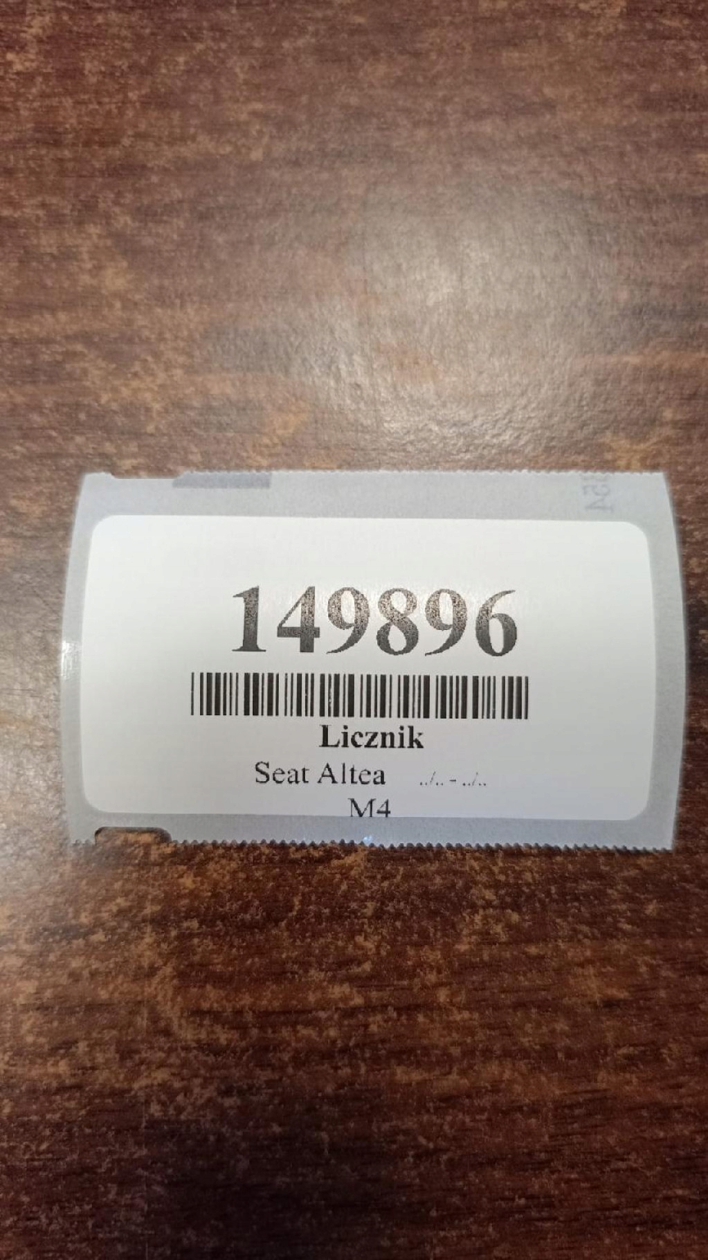 SEAT ALTEA 1.6 dials 5P0920827E