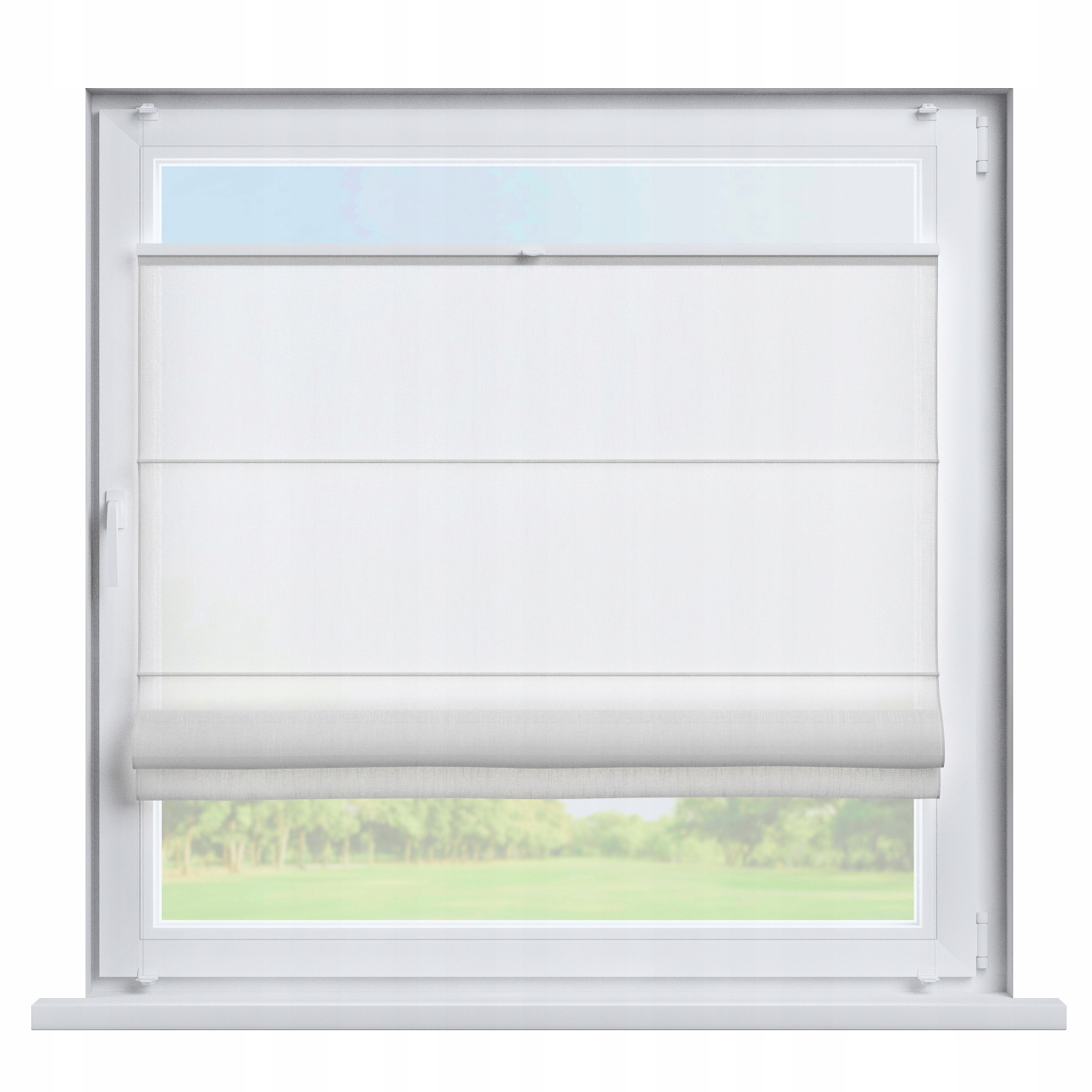 Hotová Roleta plisé Římská Sicílie 120x160 cm bílá