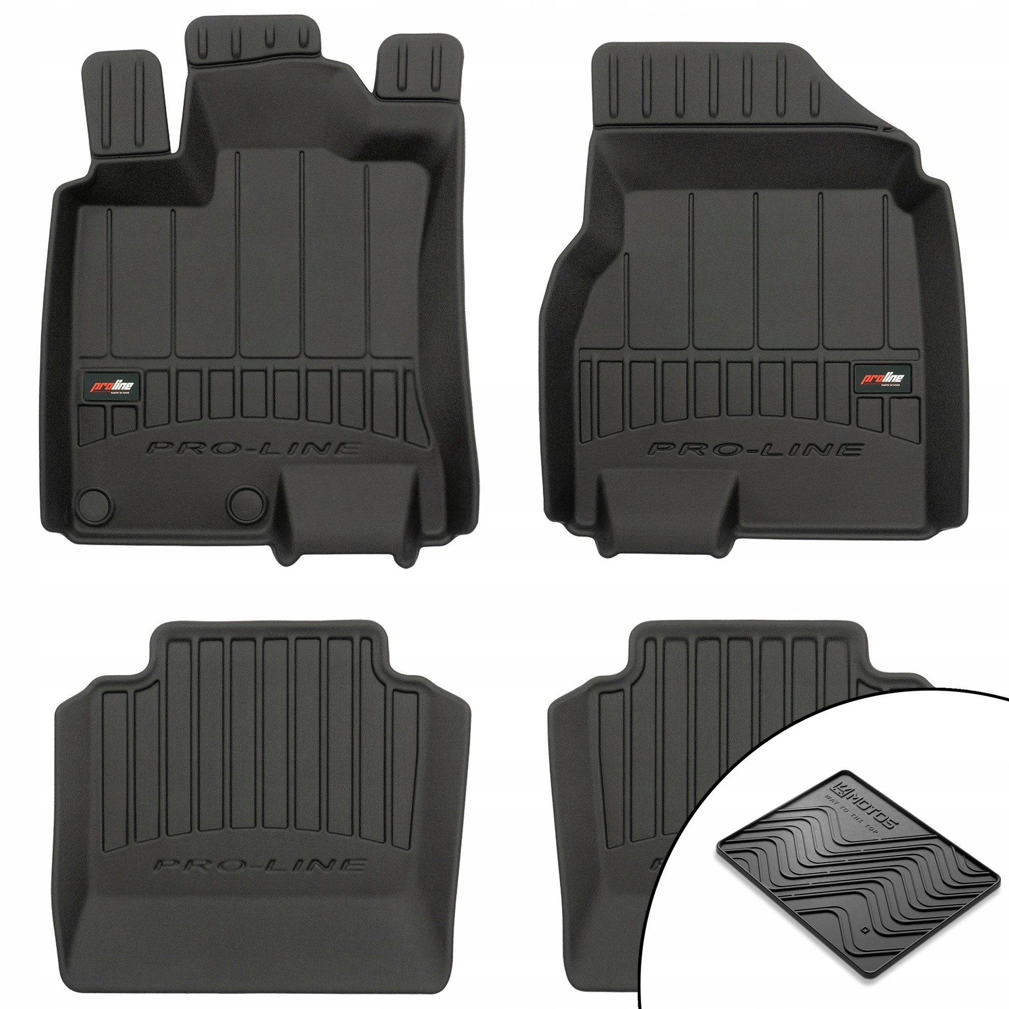 3D gumové rohože Nissan Qashqai I 2006-2013 rohož zdarma