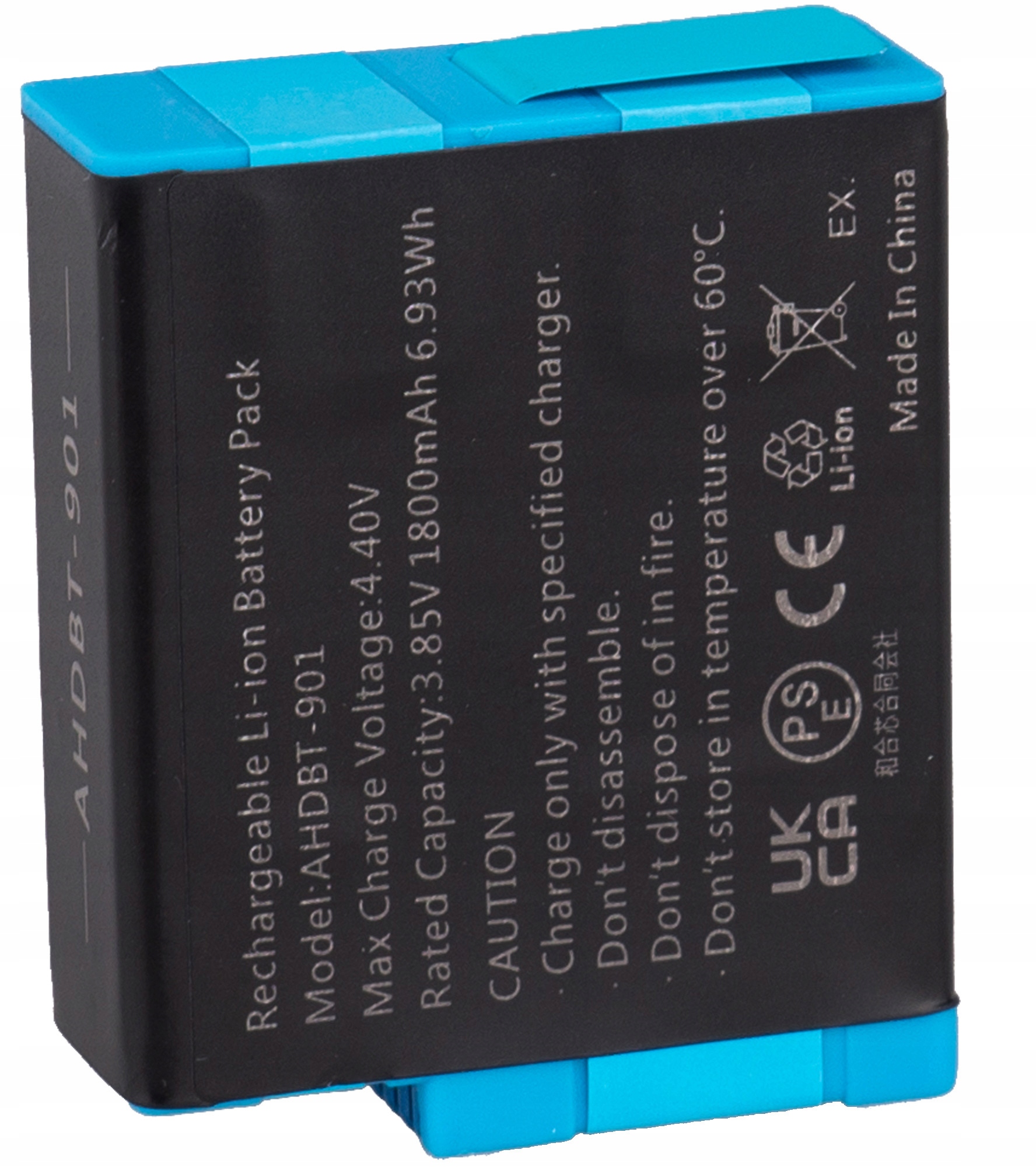 PRO Akumulator Bateria do GoPro Hero 9 10 11 12 AHDBT-901 Rodzaj akumulator