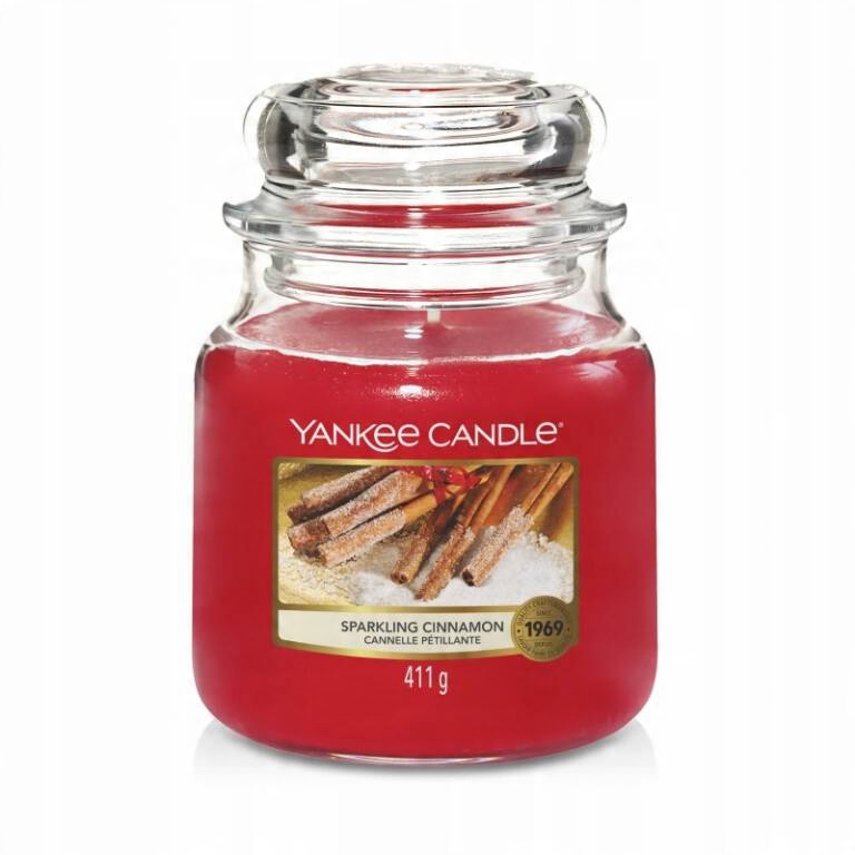 

Sparkling Cinnamon Yankee Candle średnia świeca