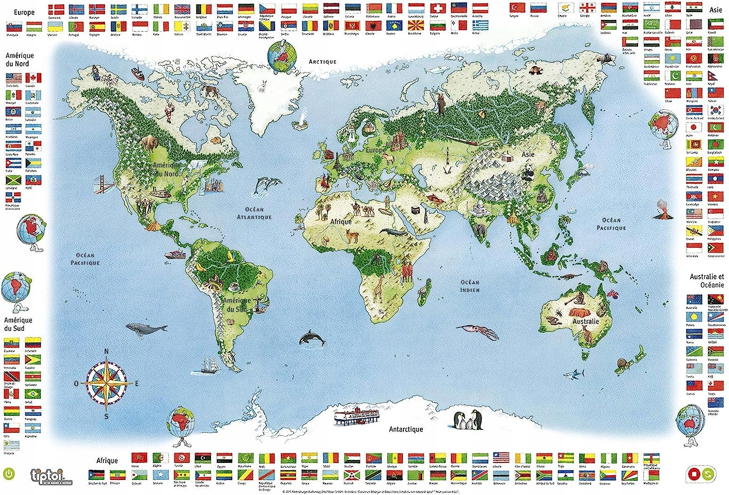 Ravensburger interaktywna książka atlas DE OUTLET Marka Ravensburger