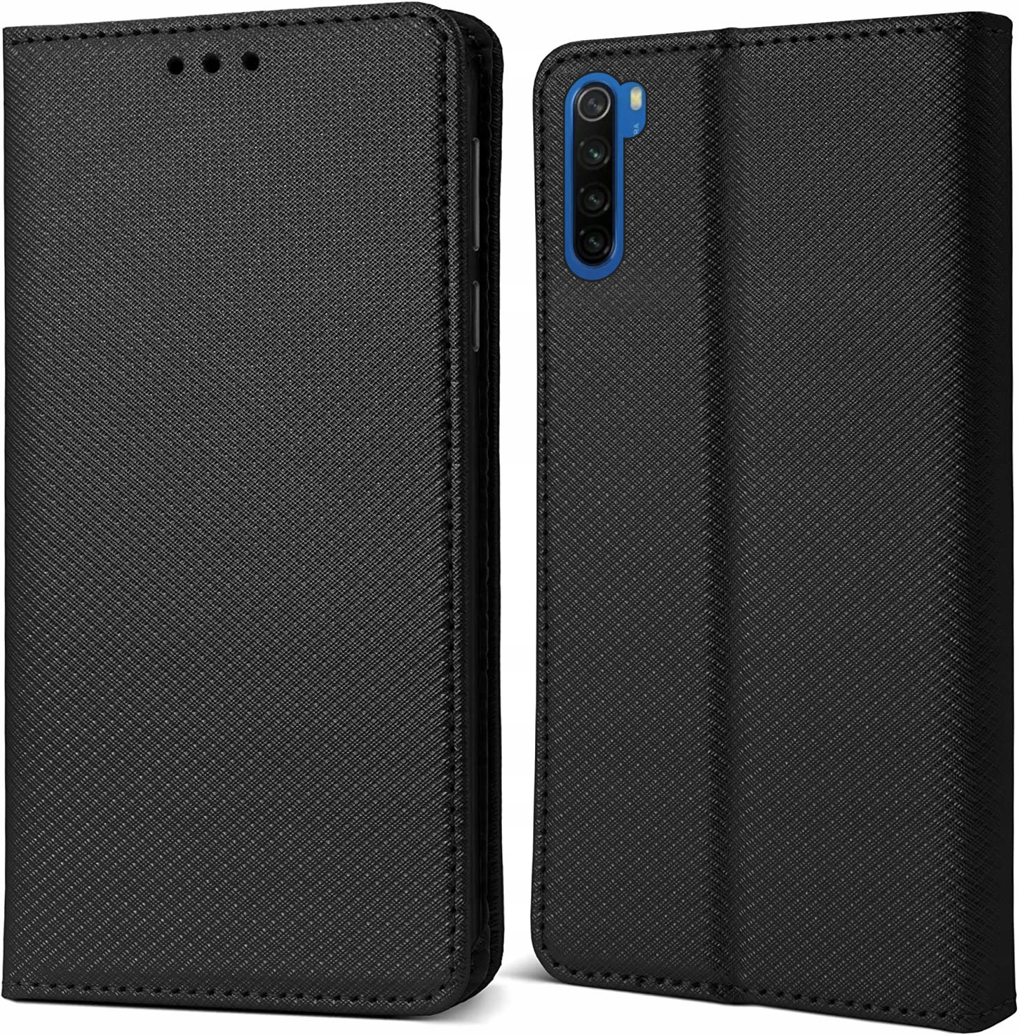 Etui do XIAOMI REDMI NOTE 8T SMART MAGNET +SZKŁO Stan opakowania oryginalne