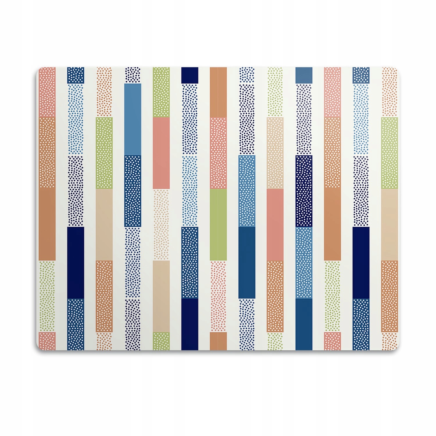 Levně Pro kočky podložka pod záchod Barevné proužky 90x60 cm