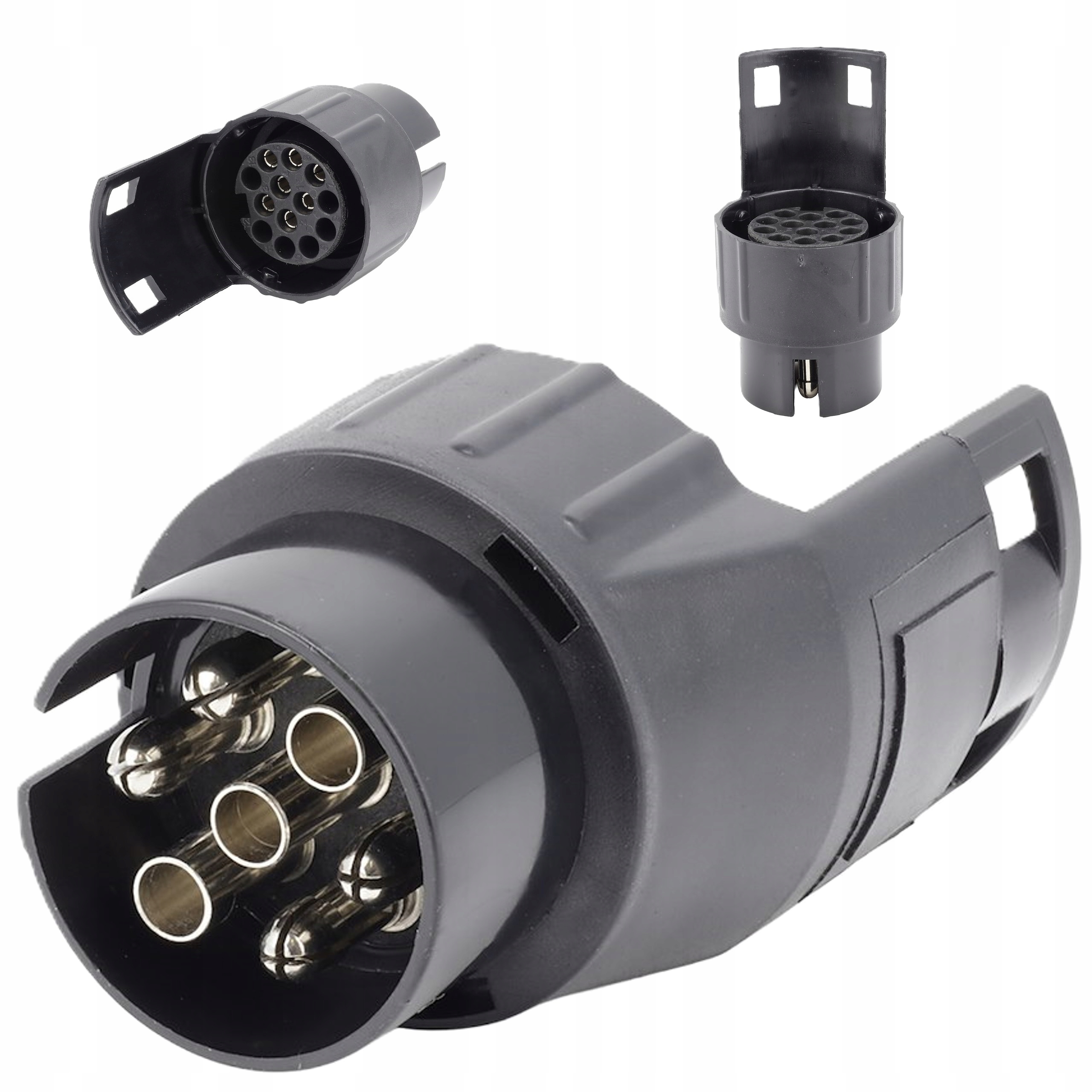 Przejściówka Adapter Redukcja 7/13 Pin Wtyczka Gniazdo Przyczep