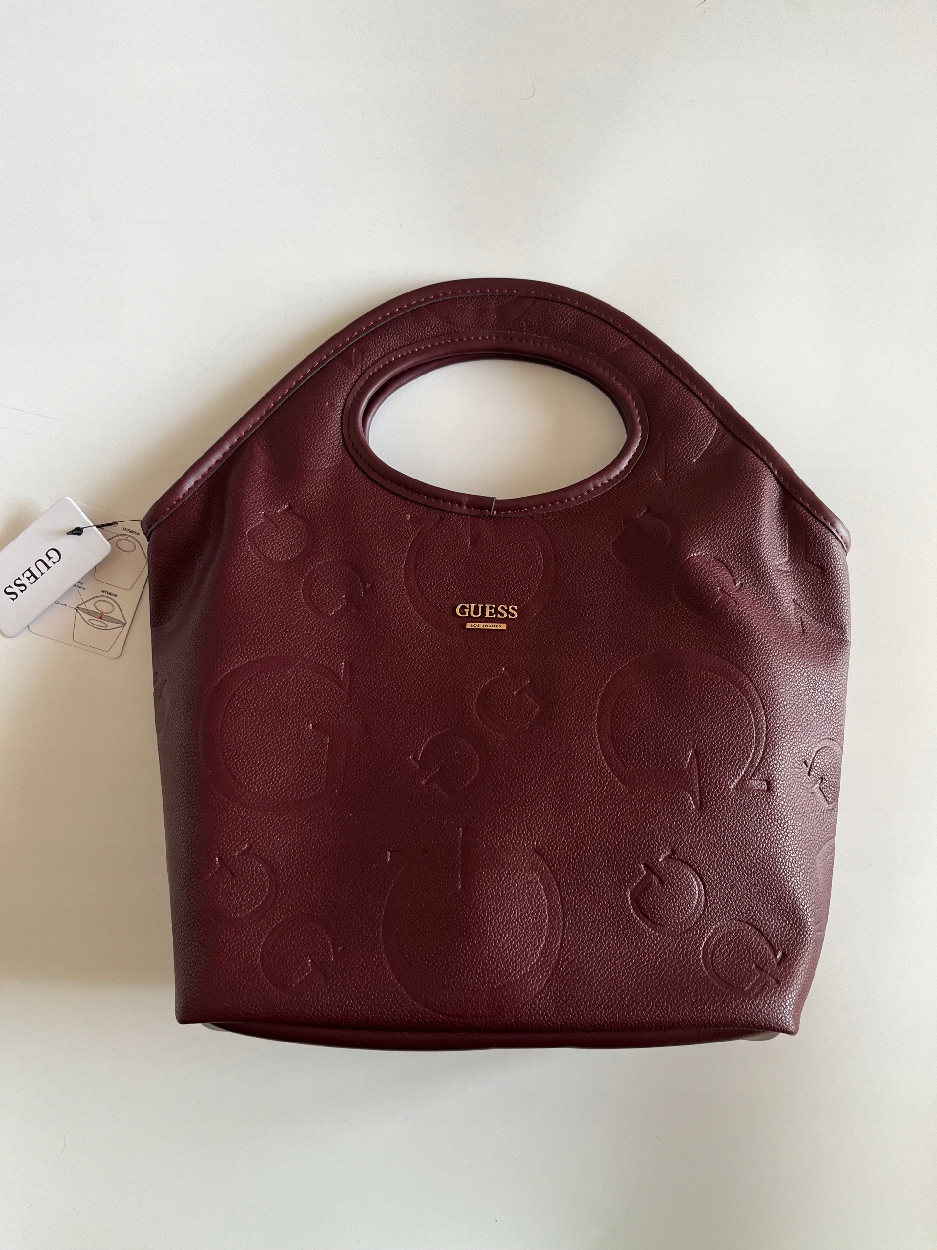 Guess torba śniadaniowa termo torba lunch tote Junction Travel bordo