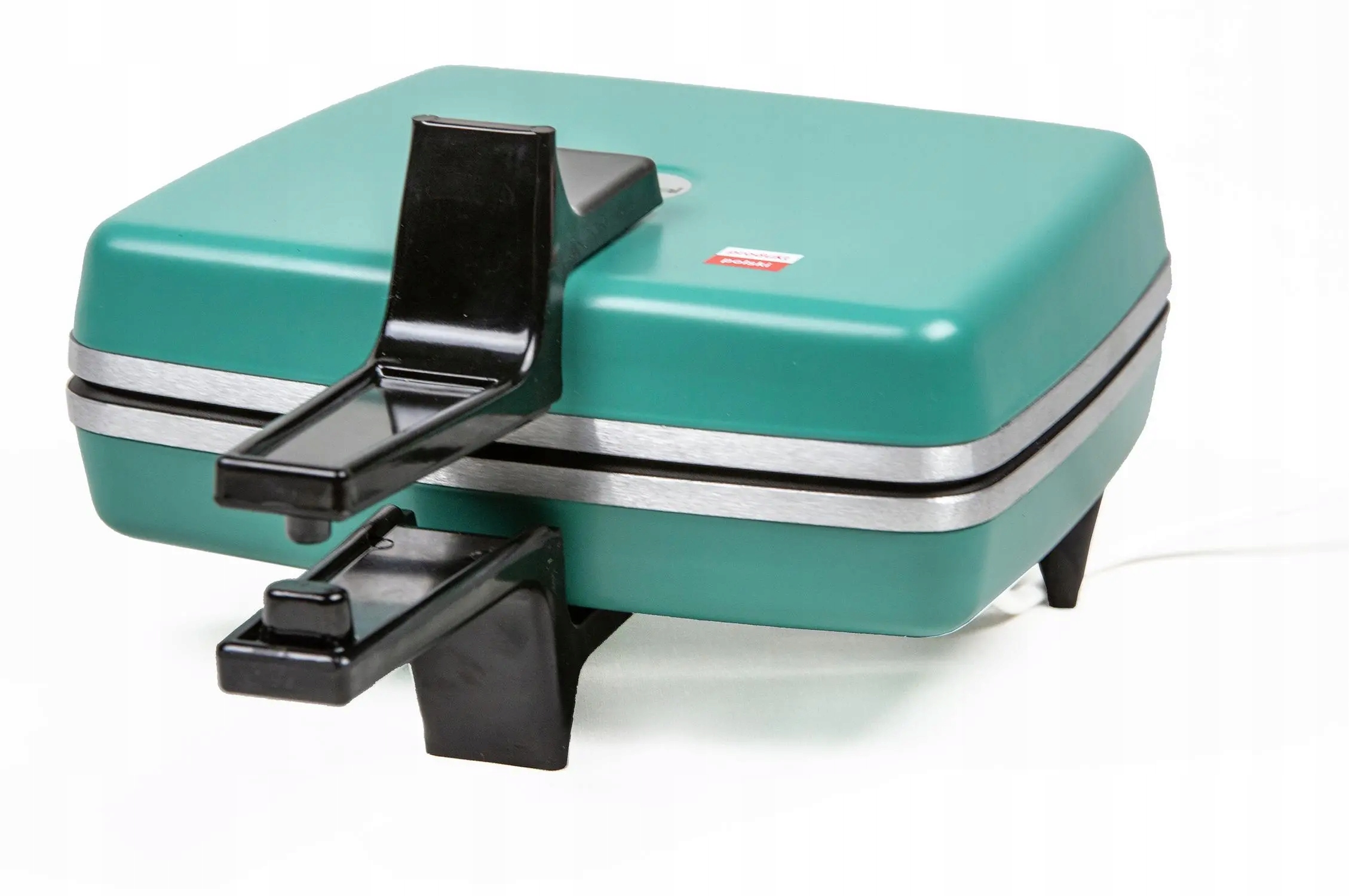 Gofrownica Dezal 301.4 1300W Zielona drewniany widelec pędzelek