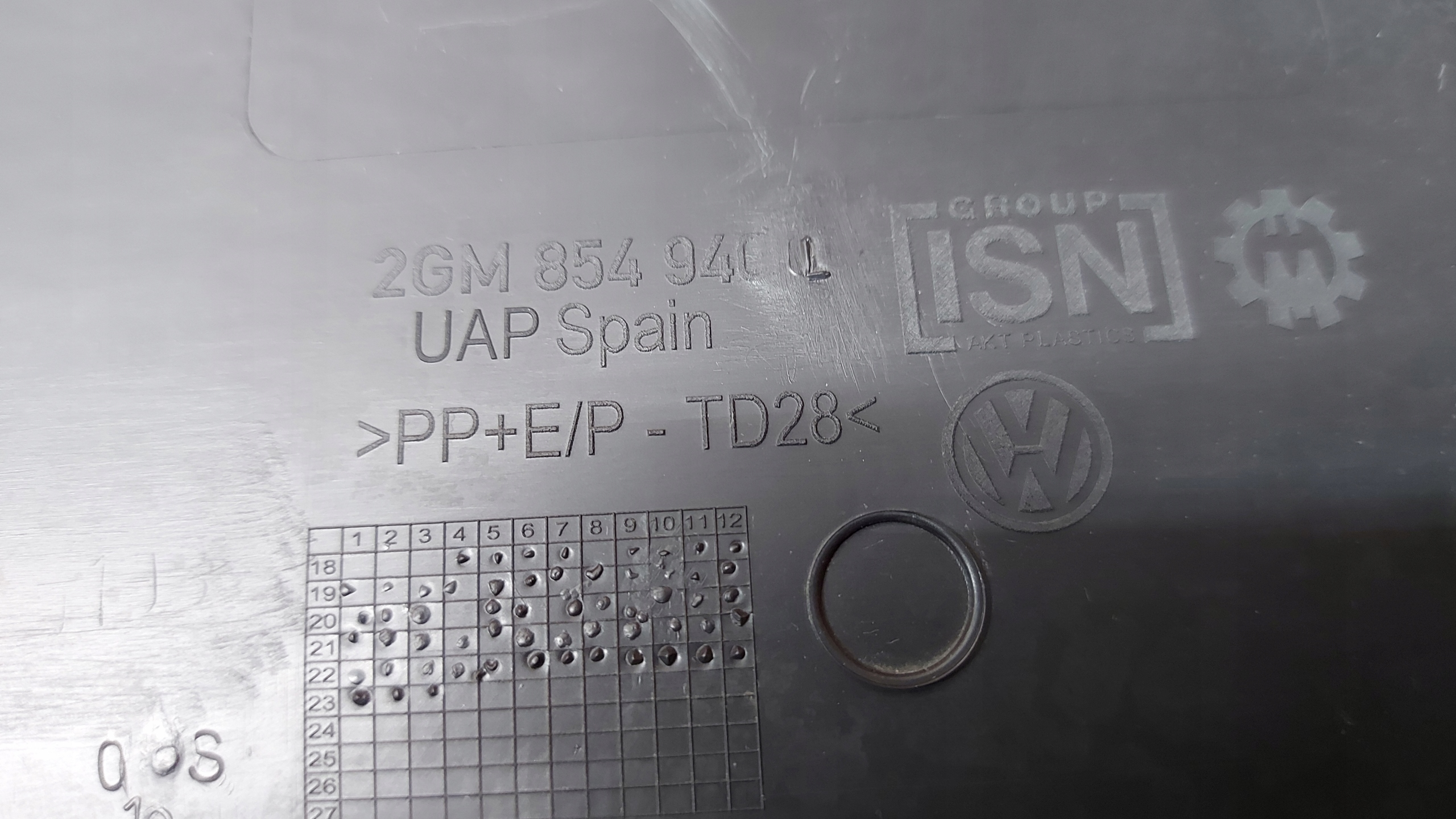 moulding door right right front front VW T-ROC T-CROSS