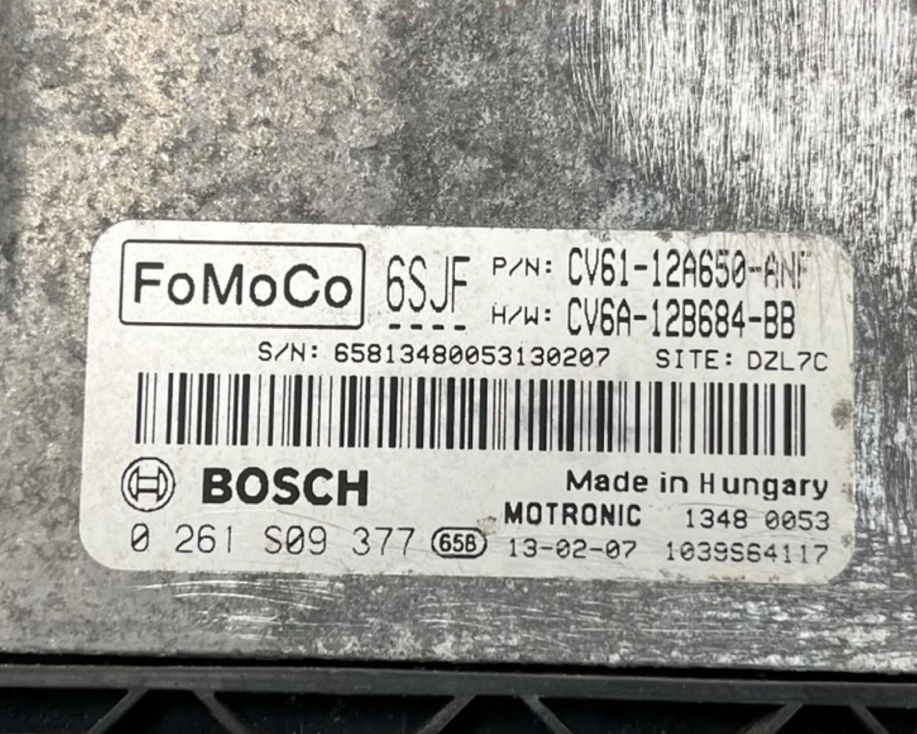 Bedienteil DES MOTORS Ford Focus 3 2013 CV61-12A650-ANF