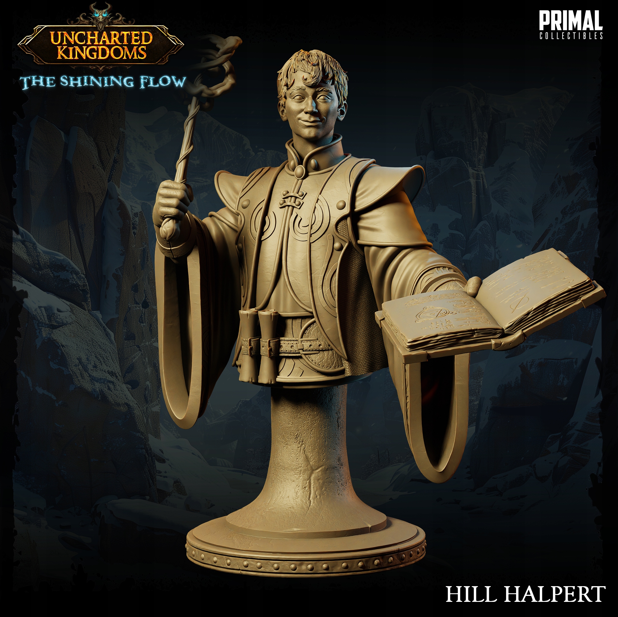 Wizard Hill Halpert Bust Primal sběratelské předměty