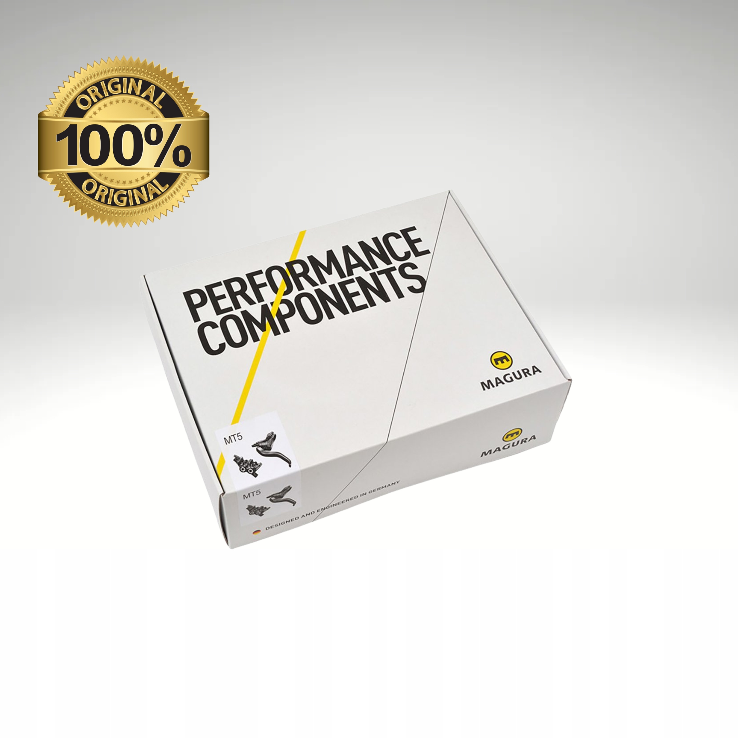 Hamulce do roweru Magura MT5 oryginał zestaw dwustronny Oryginał Box