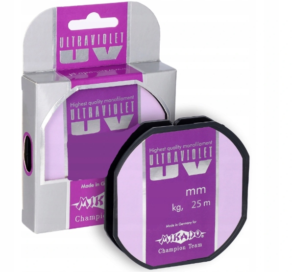 

Żyłka Mikado Ultraviolet 25M 0,08MM