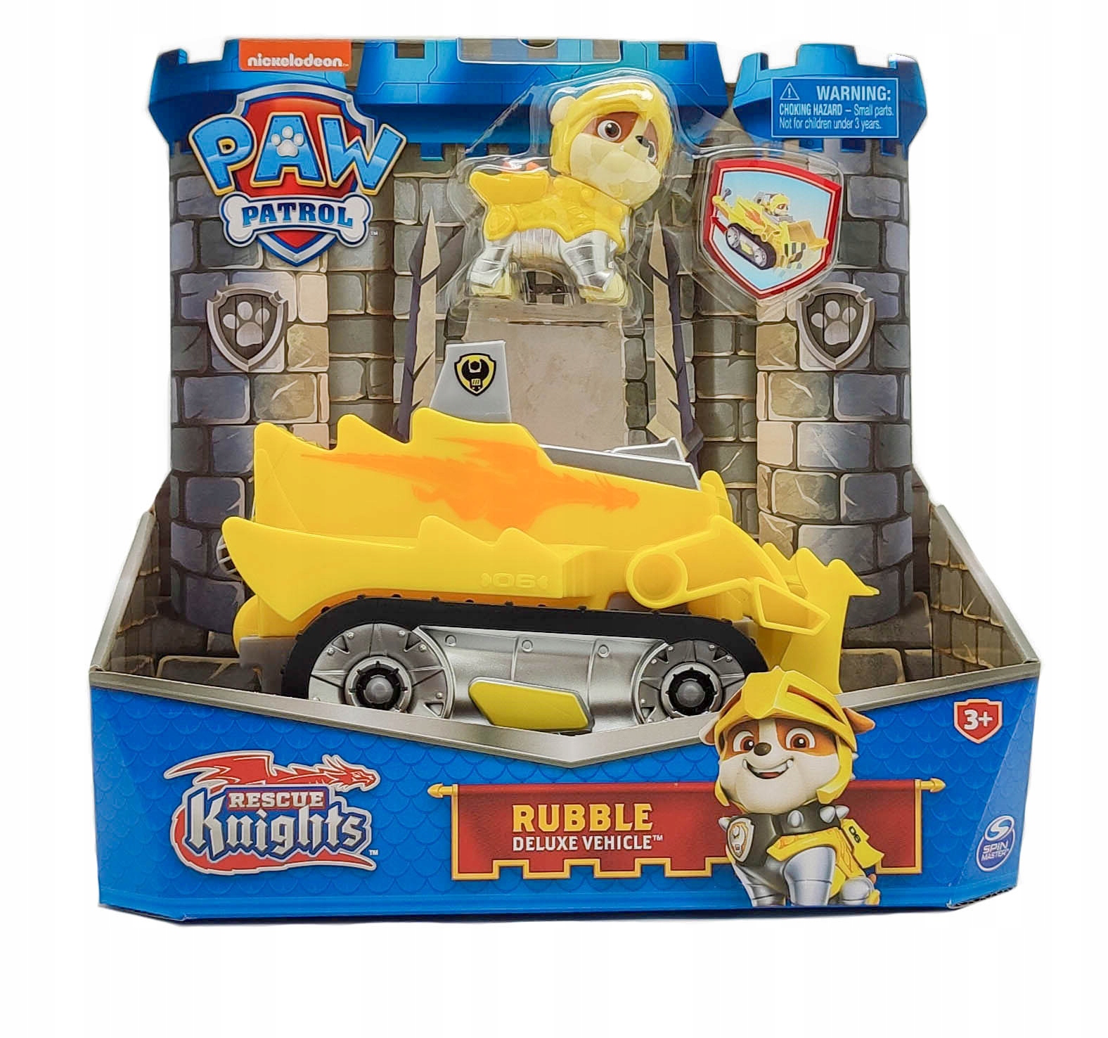 PSI PATROL RYCERZE KNIGHTS FIGURKA RUBBLE POJAZD Bohater Psi Patrol