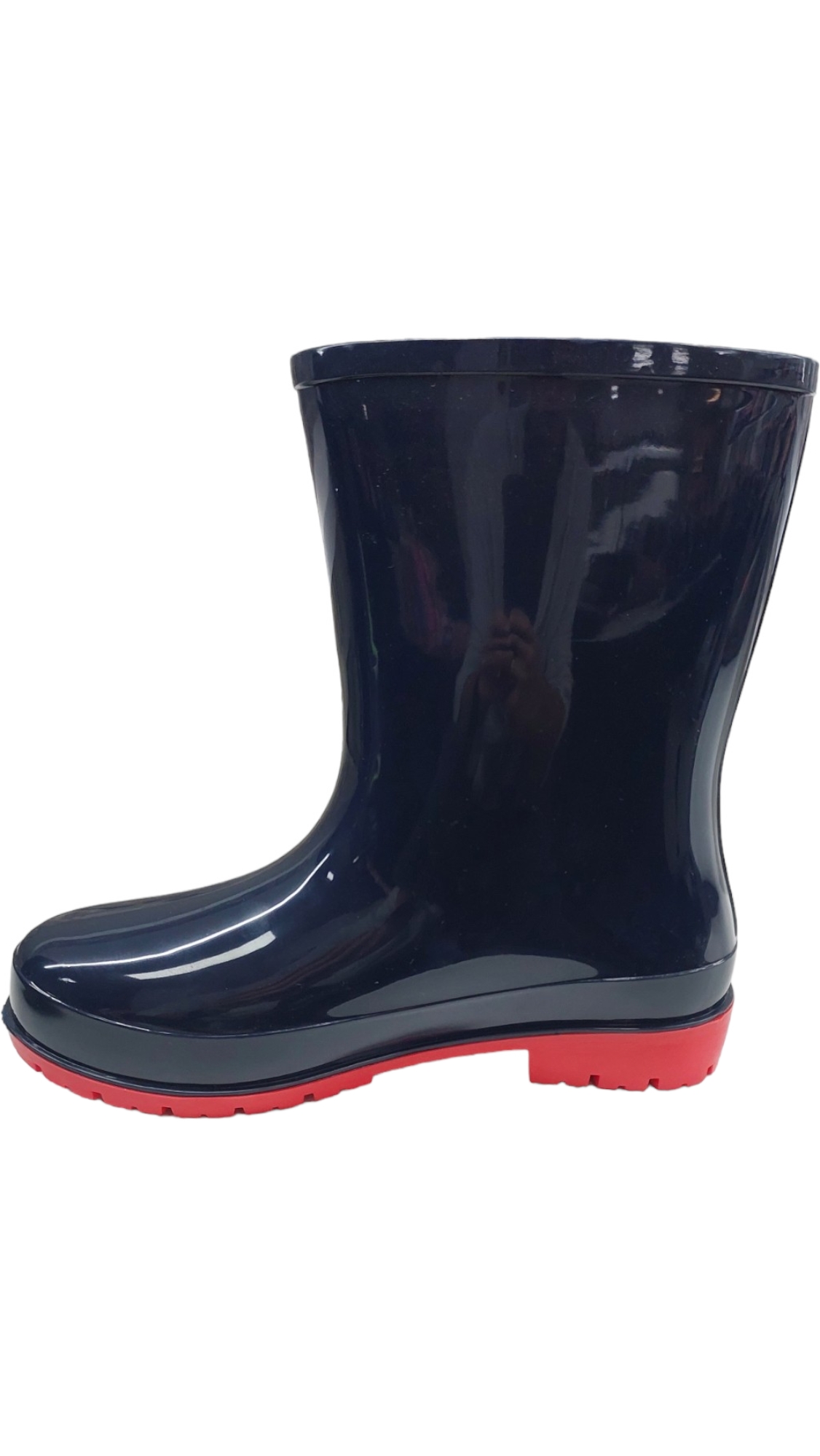 KALOSZE DZIECIĘCE BŁYSZCZĄCE GRANATOWE r. 32 Kod producenta S20