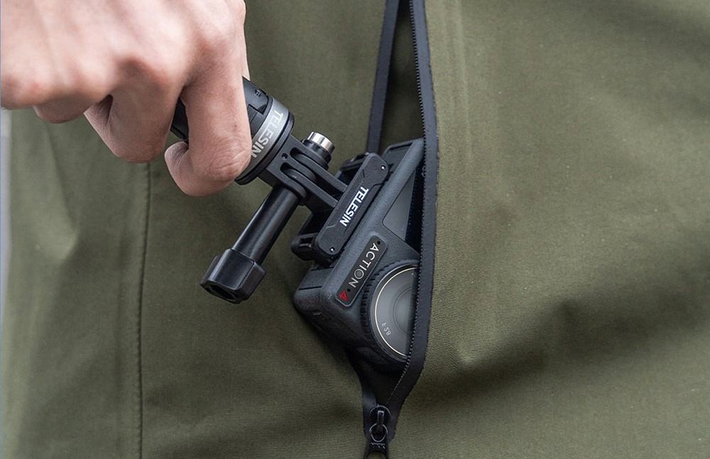 Mocowanie Uchwyt Szybkozłączka Magnetyczna GoPro do DJI ACTION 3 4 Telesin Wysokość produktu 4.02 cm