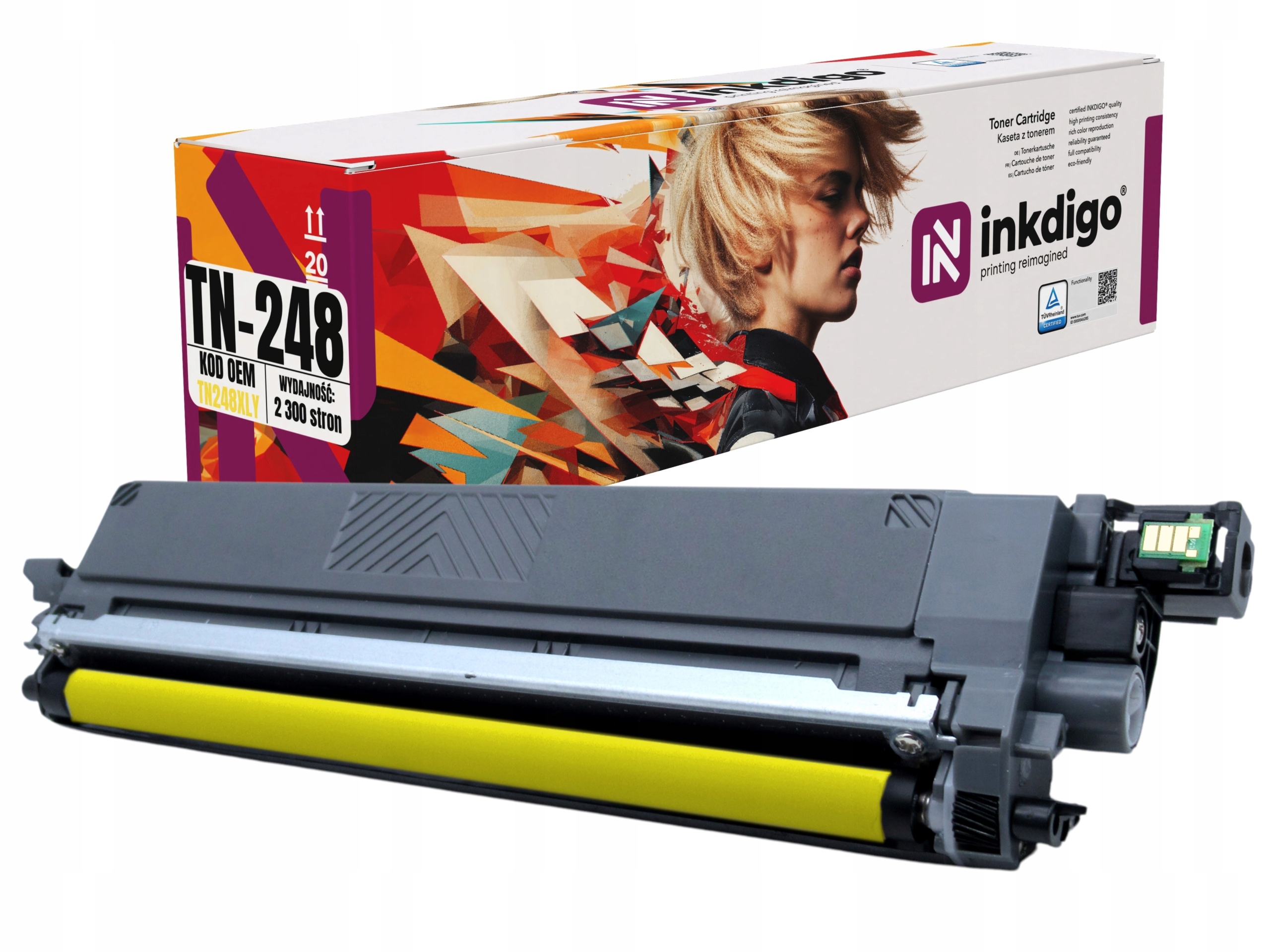 Náhrada TN-248Y Pro Tiskárnu Brother DCP-L3520CDW MFC-L3760CDW