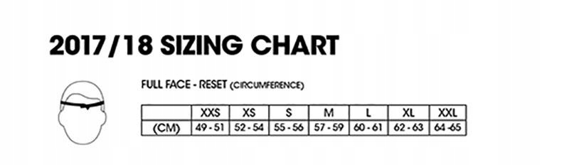661 RESET kask rowerowy full face downhill bmx L Marka SixSixOne