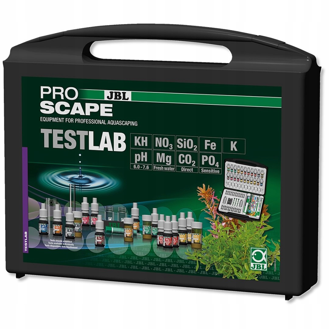 Jbl ProAquaTest Lab Proscape – sada 9 testů v kufru