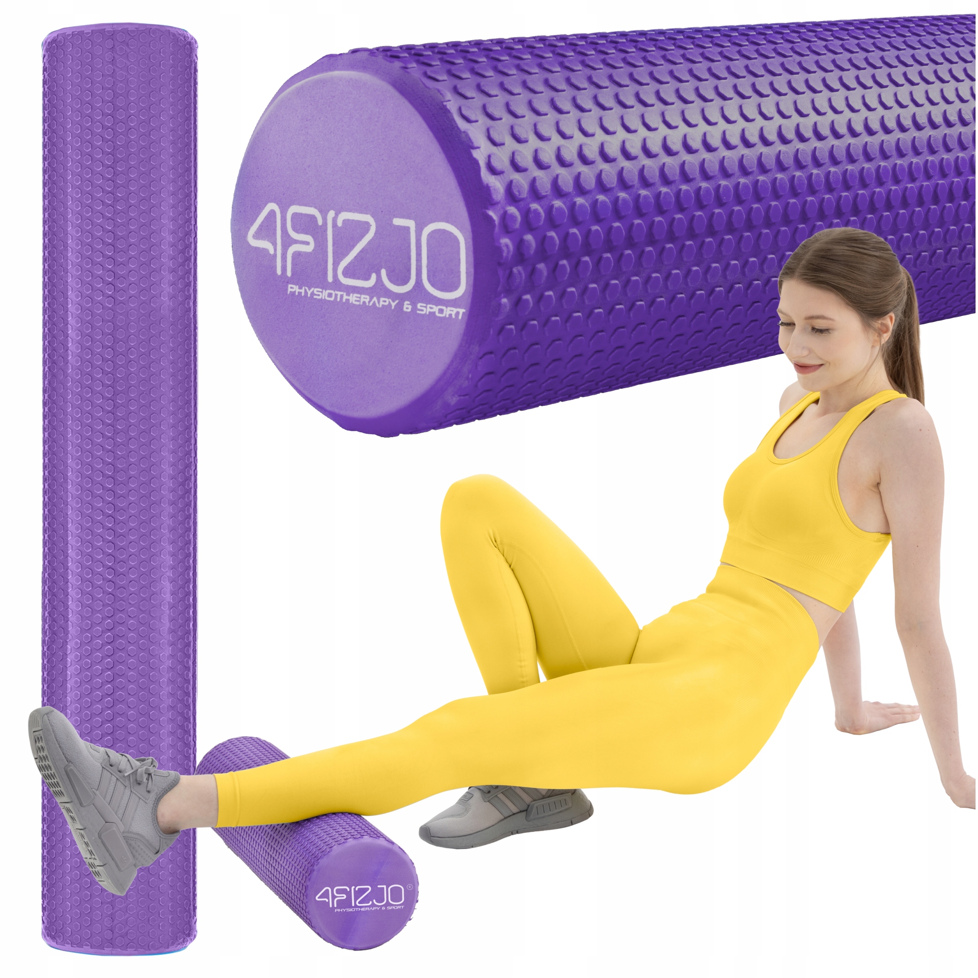 Masážní Váleček S Výstupky Pro Roller Zad Nohou Těla Masáž Regenerace 90 CM