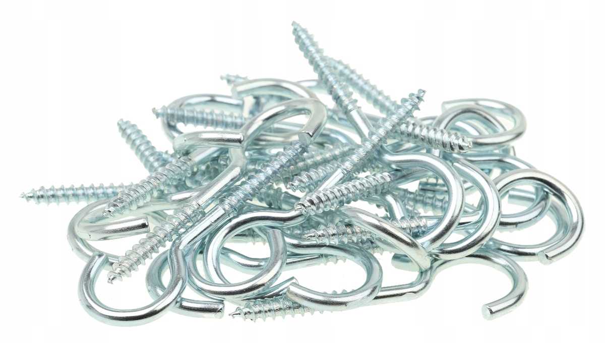 

Hak Haczyk Typu C Wkręcany Do Drewna 5 x 70 mm x25