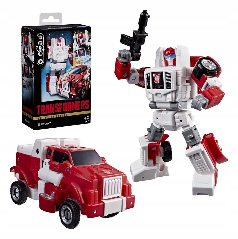 Figurka Transformers Age of the Primes Deluxe Class Akční figurka Swerve 11