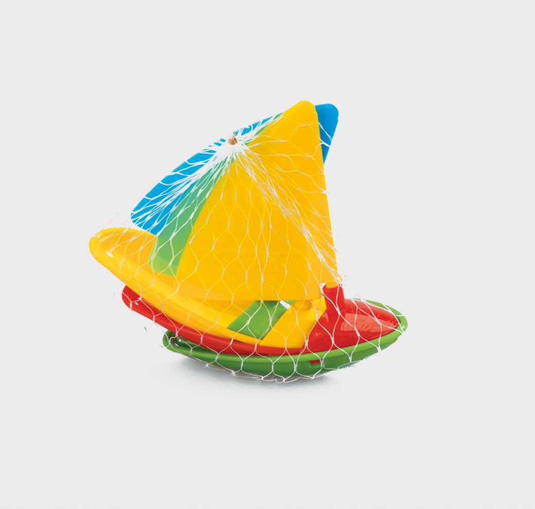 ŻAGLÓWKA 3 szt. produk polski NA PLAŻĘ do basenu EAN (GTIN) 5903033900246