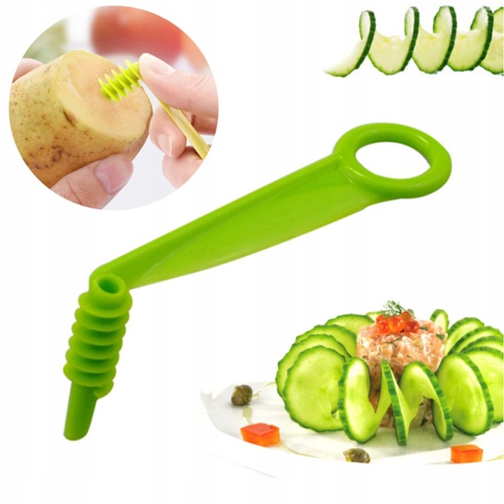 

Spirala Krajacz Obierak Warzyw Ziemniaków Kręcone