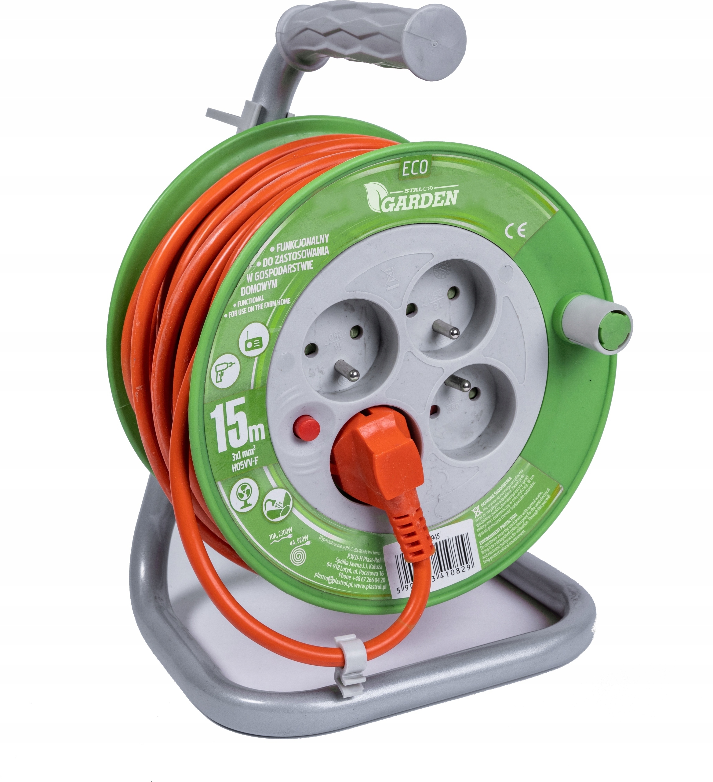 Prodlužovací Kabel 25 m, 16 A, 3680 W 3x1,5 mm Stalco S-80802