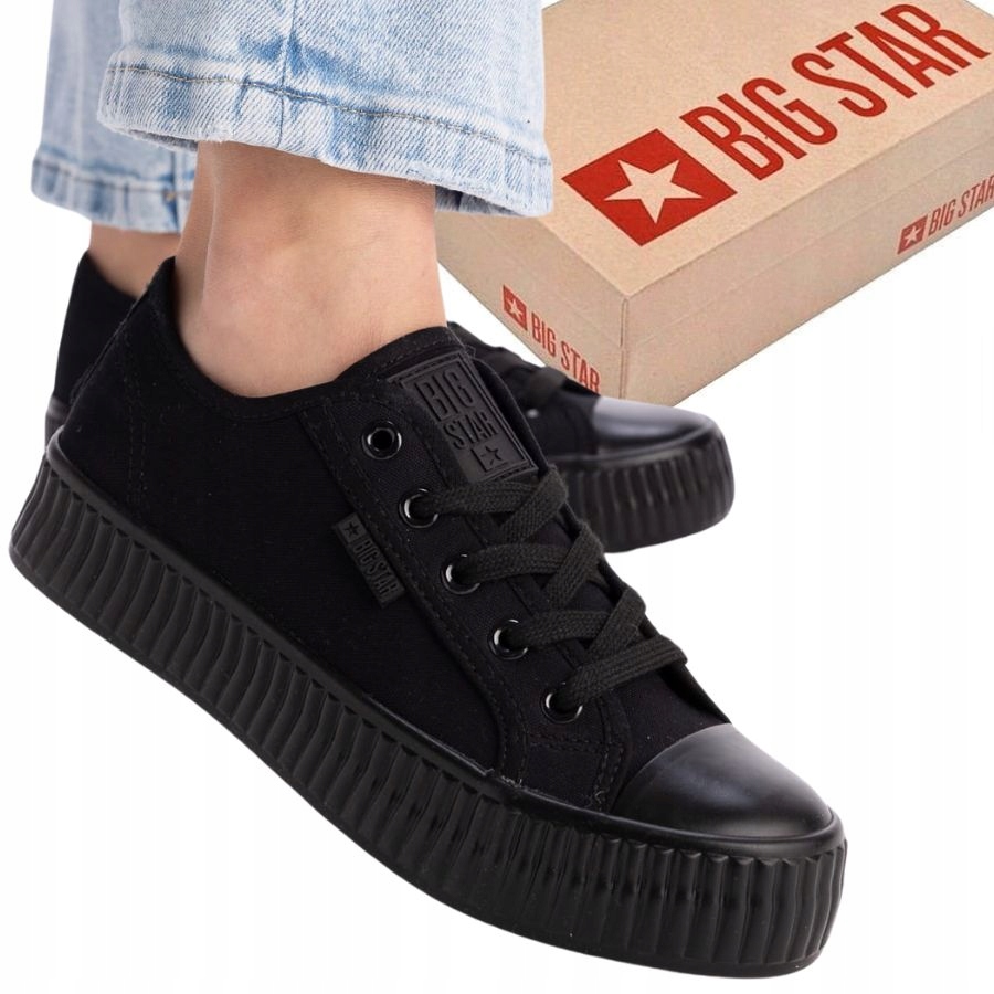 Buty Damskie Big Star Trampki Tenisówki Sportowe Na Co Dzień