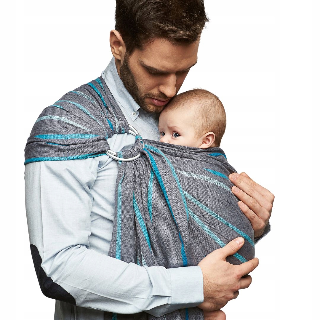 Zaffiro Chusta tkana Hug Me Diamond do noszenia dziecka kółkowa 1.95 m Rozmiar Brak informacji