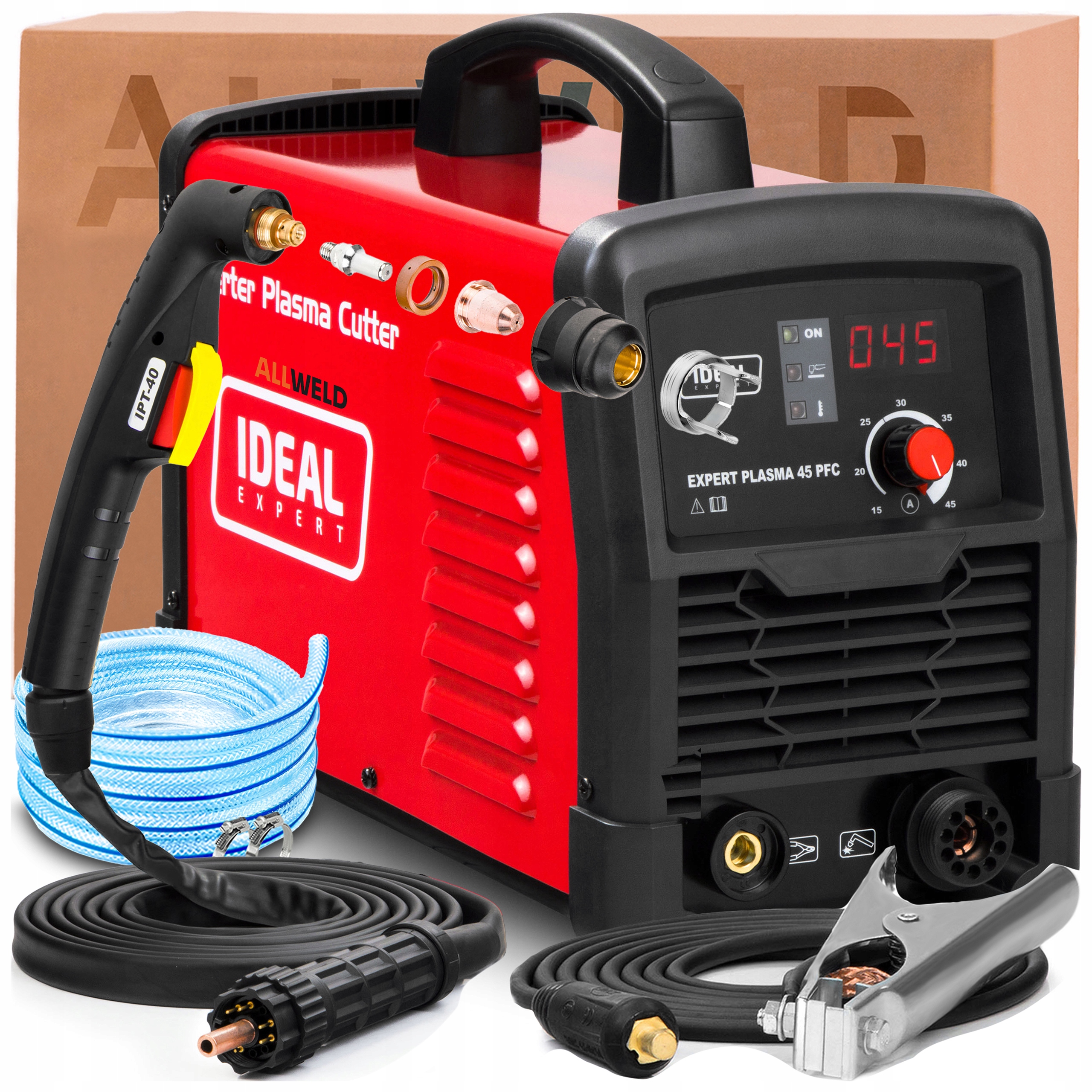 Plazmová Řezačka Ideal Expert Plasma 45 Pfc 230V 45A Blow Back 28MM