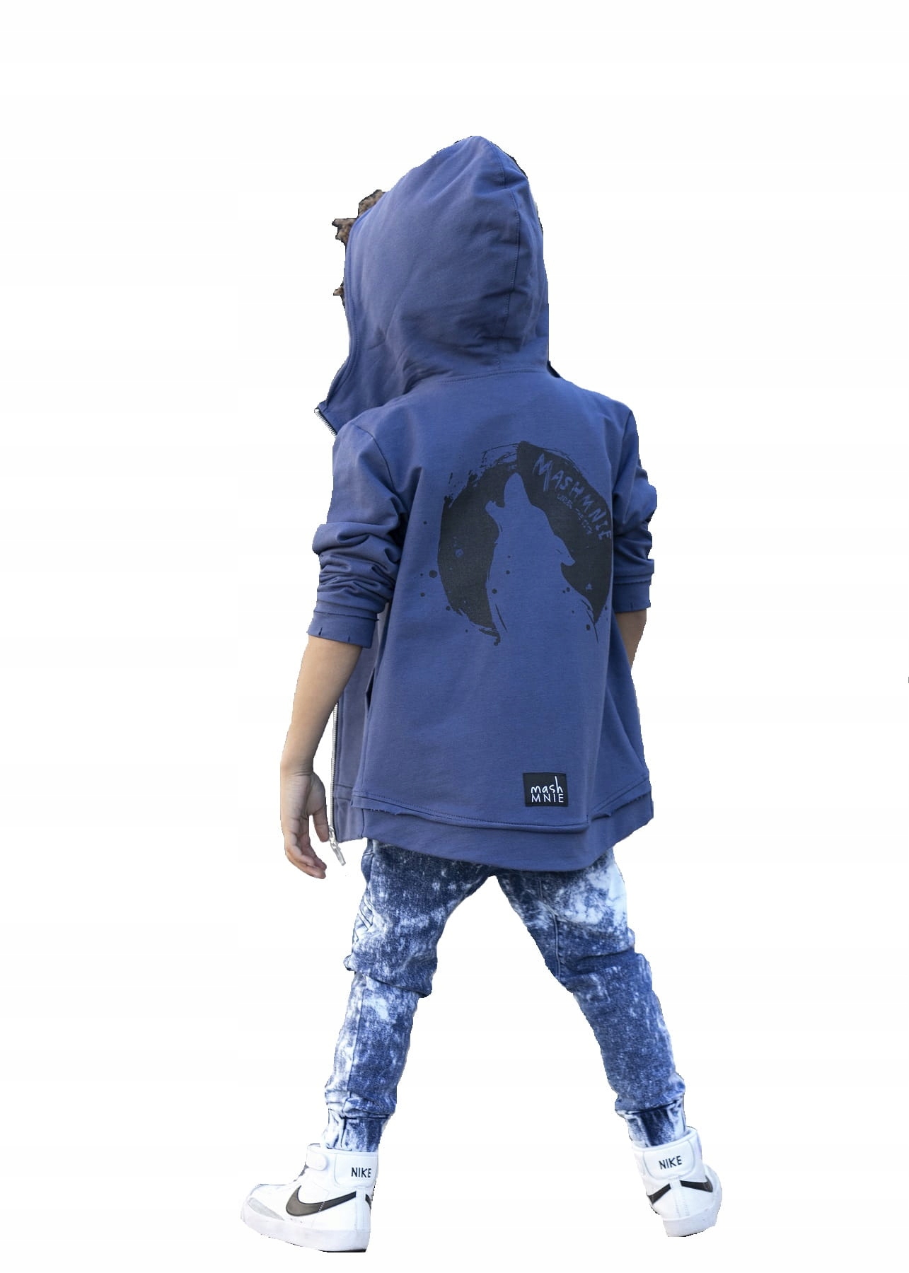 

Rozpinana bluza z wilkiem Mash Mnie 92/98