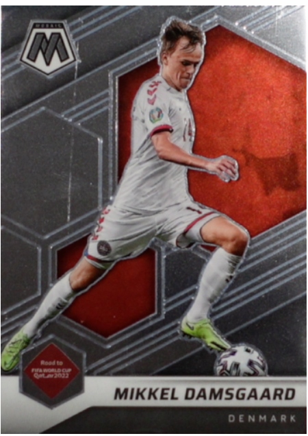 Road To Qatar 2022 Mosaic Mikkel Damsgaard N.154