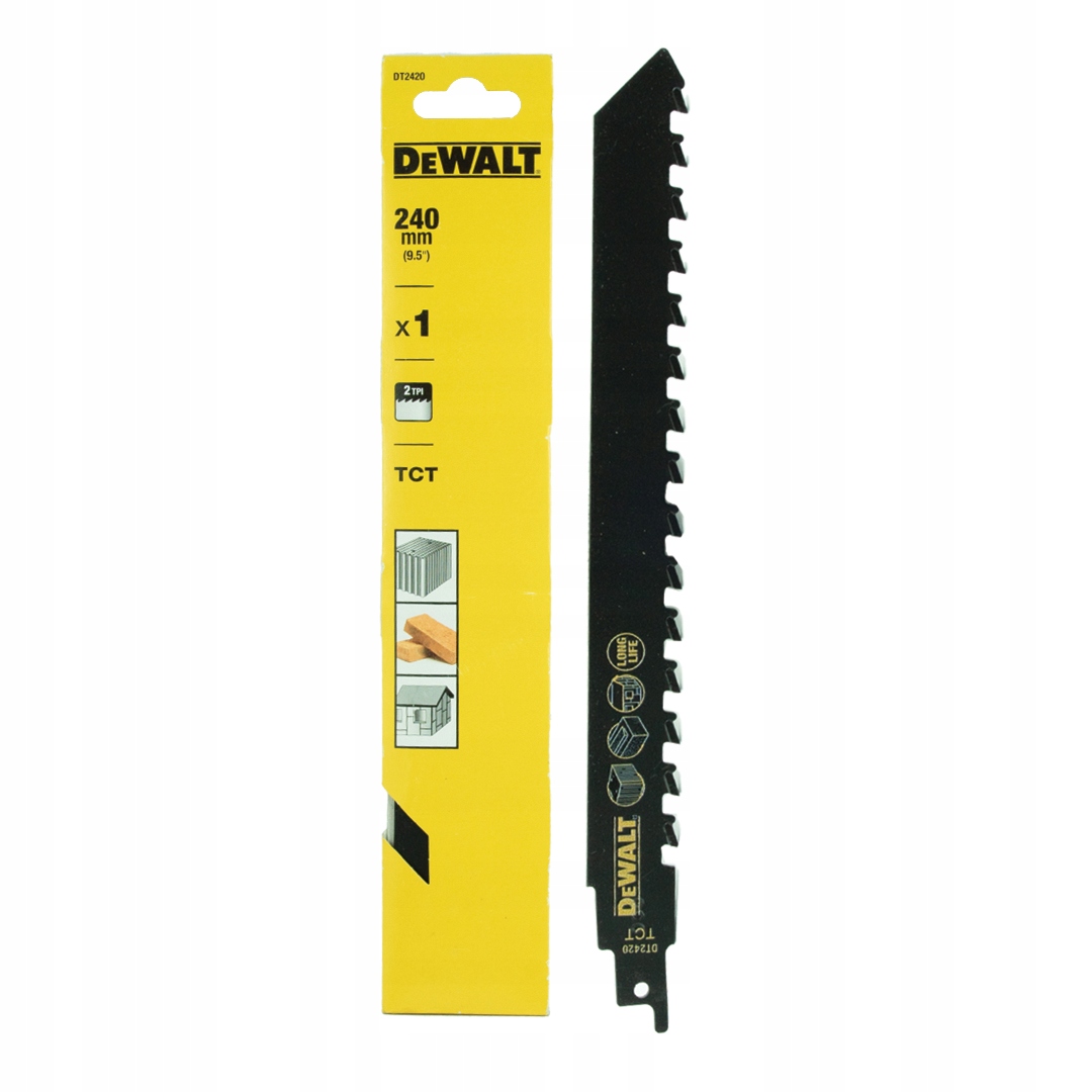 Pilový List pro duté cihly 240 mm DeWALT DT2420