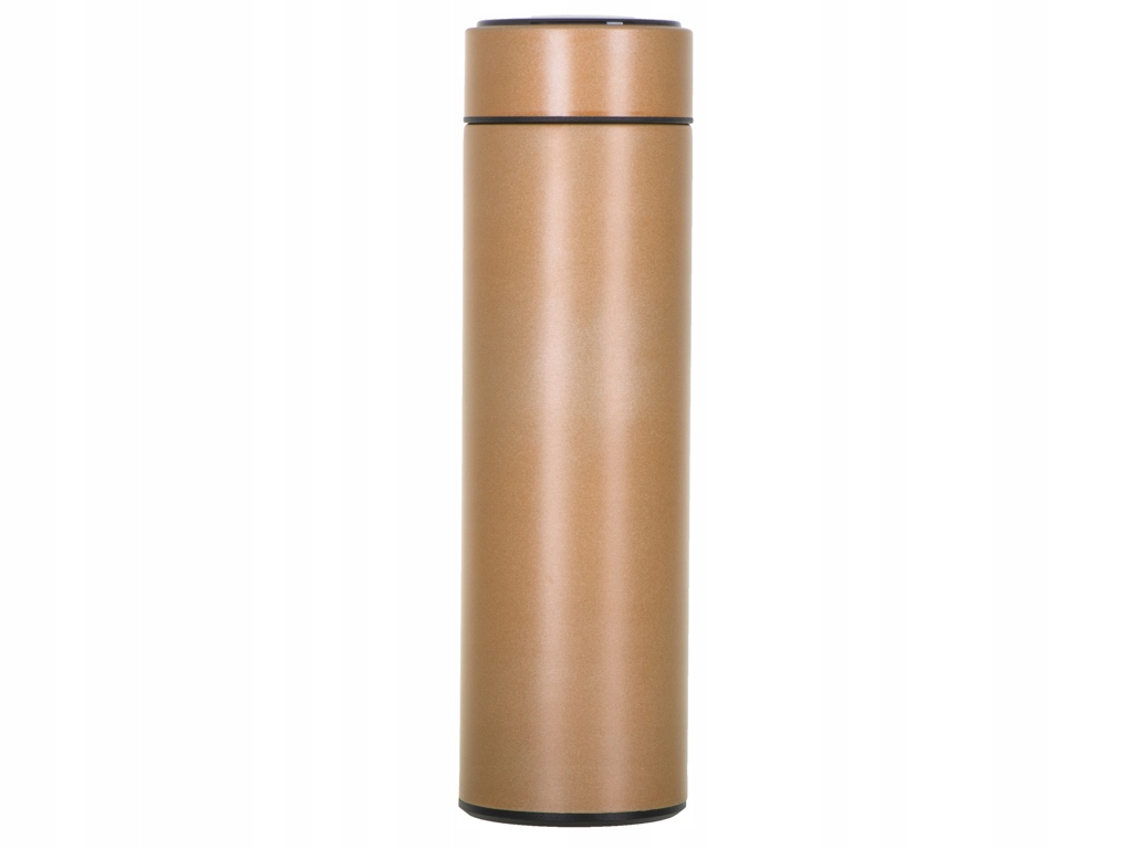 KUBEK TERMICZNY TERMOS SMART NA HERBATĘ KAWĘ Z WYŚWIETLACZEM ZŁOTY 500ML EAN (GTIN) 5903039727236