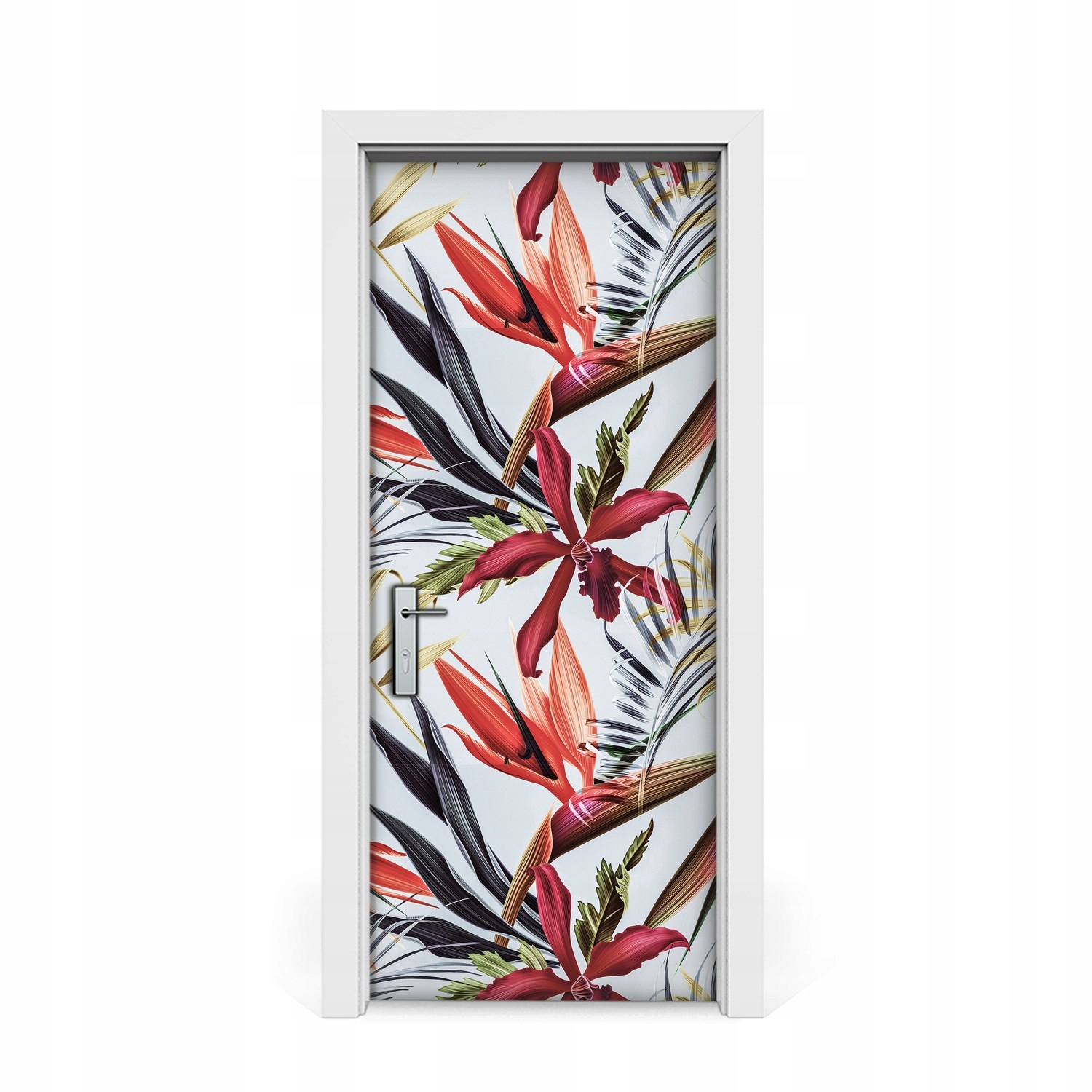 

Samoprzylepna naklejka Pastelowe kwiaty 85x205