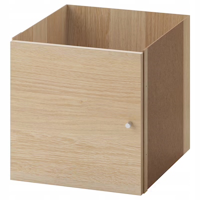 

Ikea Kallax wkład 33x33 dąb bejcowany na biało