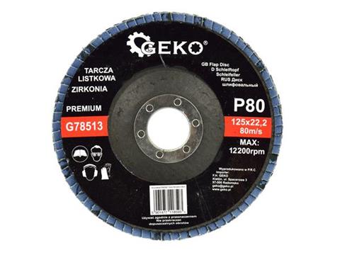 

Tarcza lamelkowa listkowa do szlifowania 125 gr 80