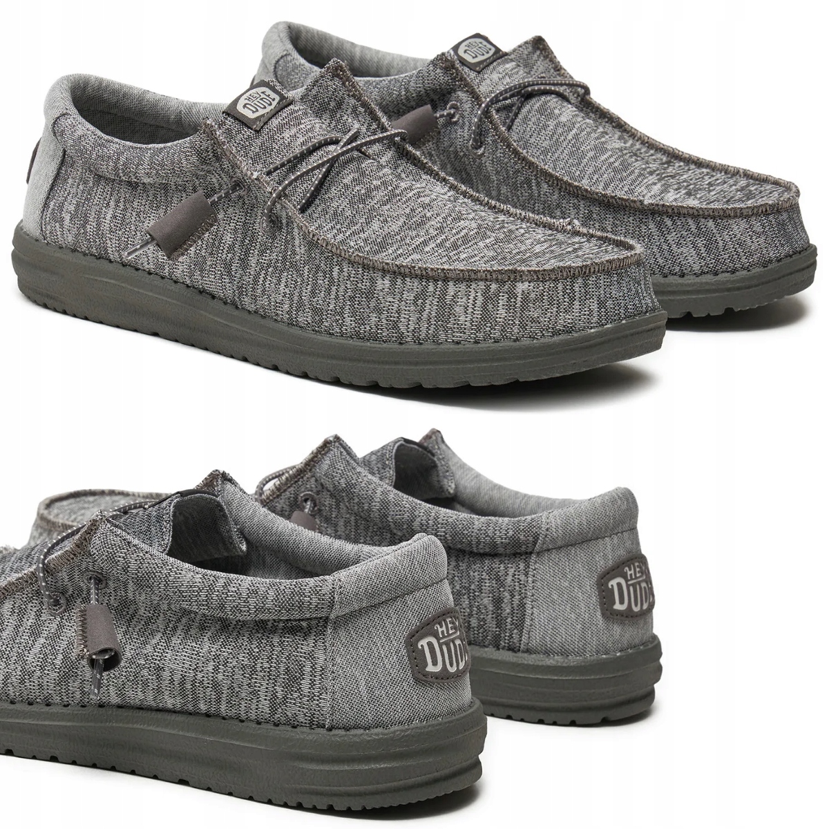 Hey Dude Pánské Polobotky Pohodlné Látkové Boty Lehké Mokasíny vel. 45